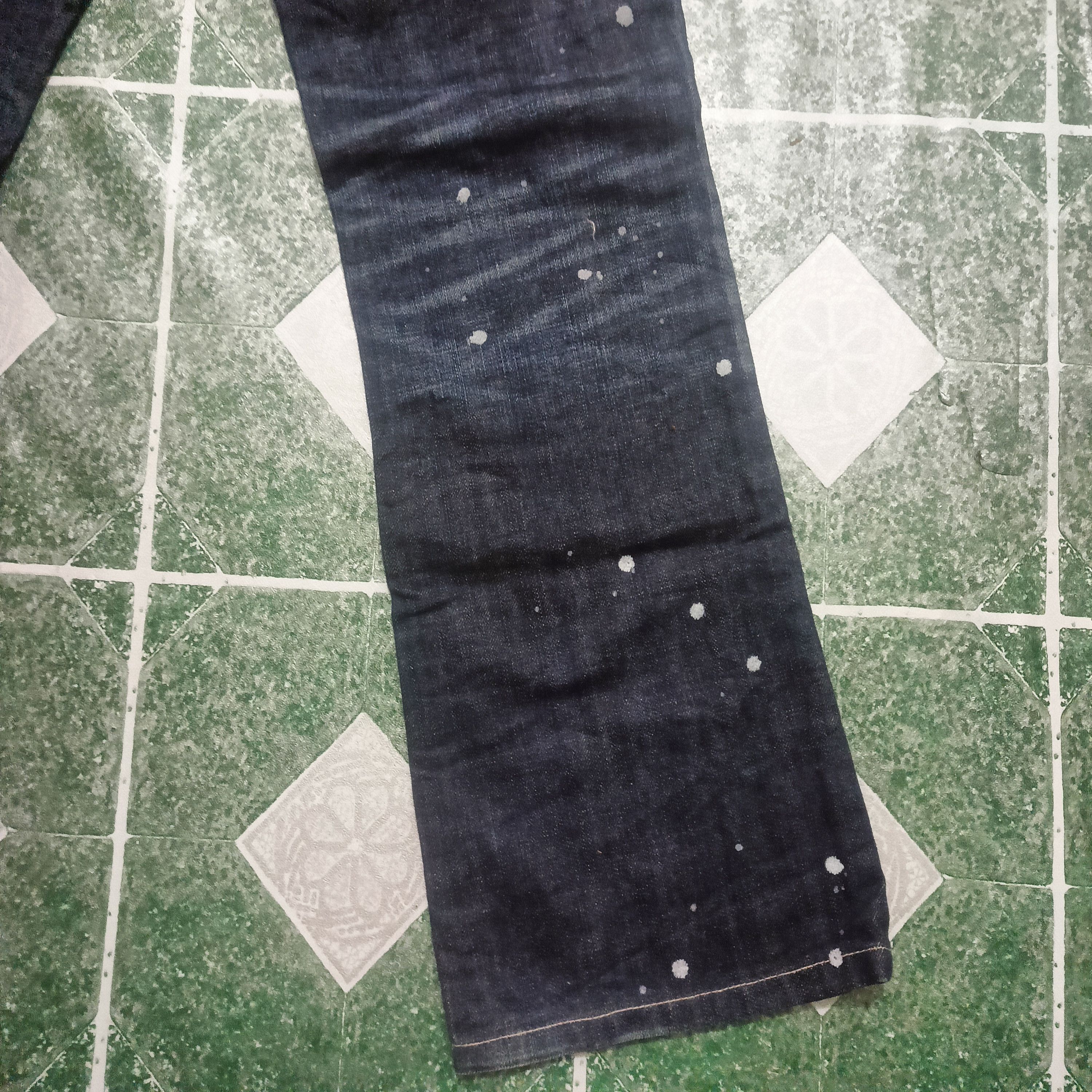 Levi's 💥Insane 90s Levis 708 Distressed Paint Splatter Bootcut Size US 28 / EU 44 - 17 Thumbnail