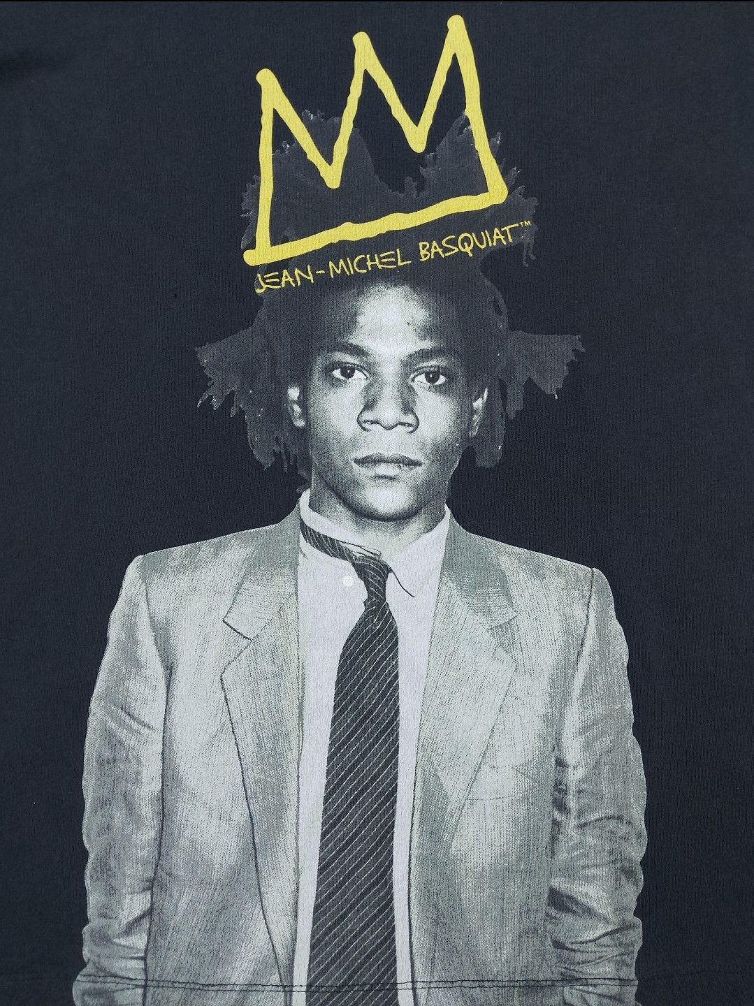 Jean-Michel Basquiat Jean-Michel Basquiat X Andy Warhol Crown MoMA New York TEE Size US S / EU 44-46 / 1 - 2 Thumbnail