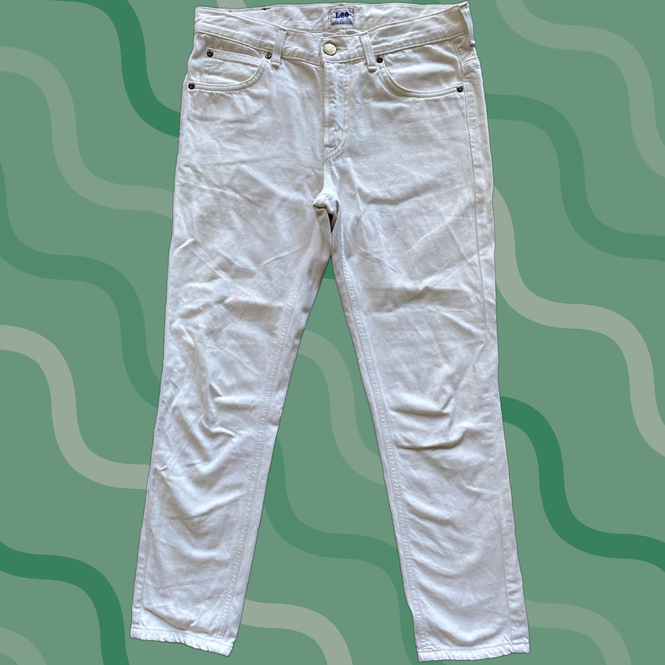 Lee Union Made Lee Pants For Nano Universe White M Women’s Size 32" / US 10 / IT 46 - 1 Thumbnail