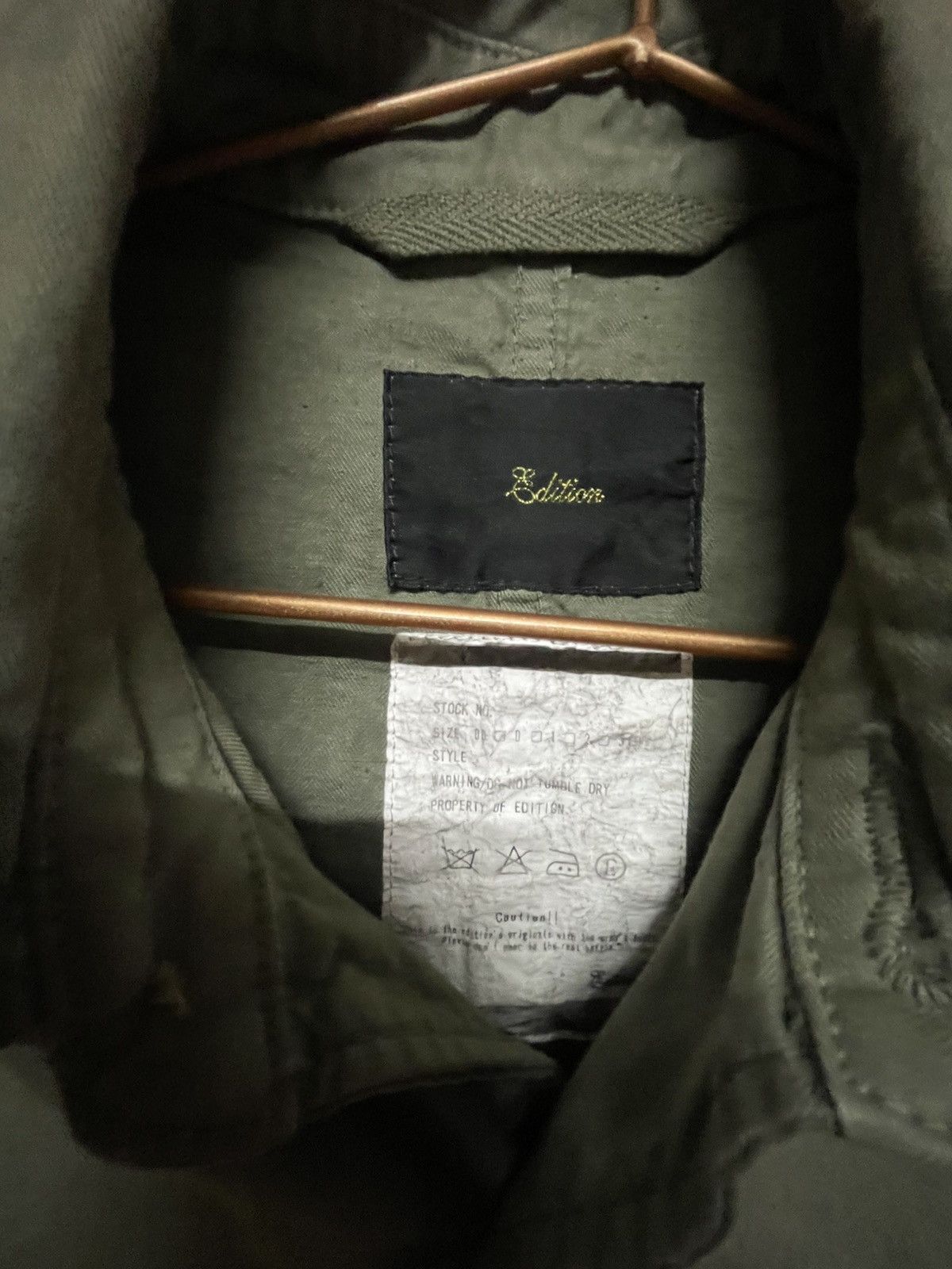 Japanese Brand Army Jacket HBT by Edition Japan Size US M / EU 48-50 / 2 - 3 Thumbnail