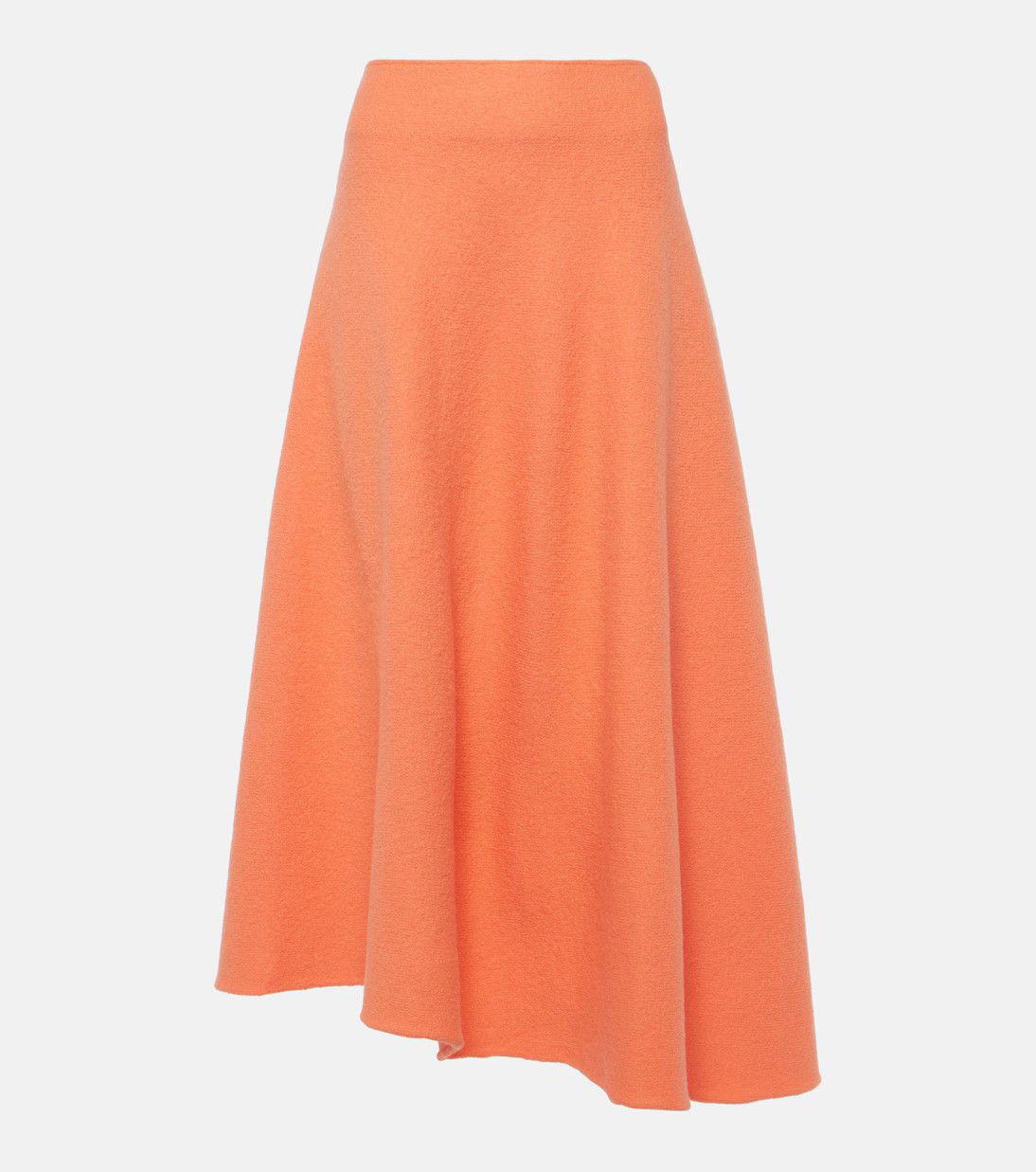 Jil Sander o1w1db10825 Midi Skirt in Pink Size 25" / US 0 / IT 36 - 1 Thumbnail