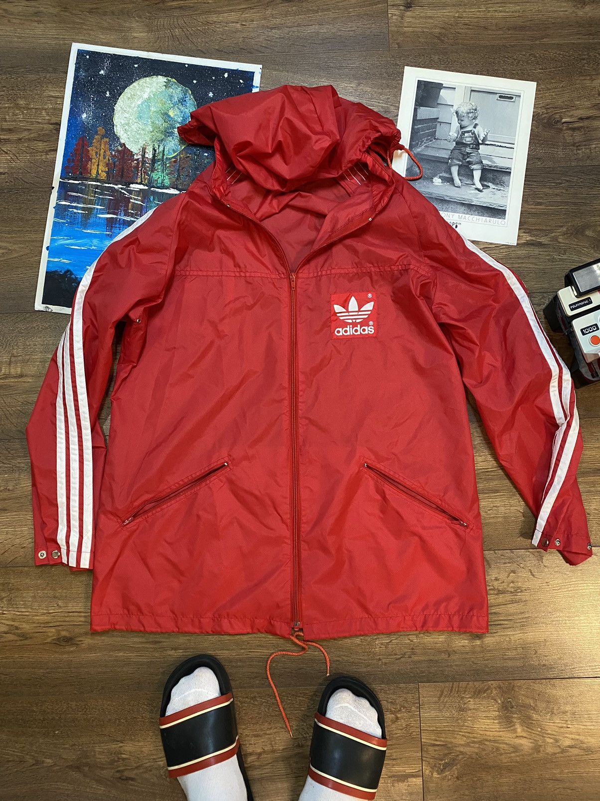 Adidas Oldschool Vintage Retro Ortalion Men's Jacket