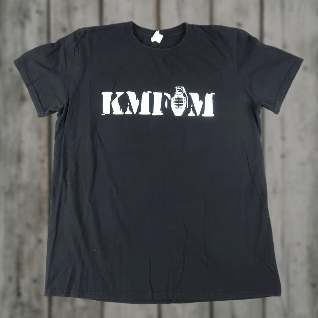 #90年物 KMFDM MONEY Tシャツ 黒色 90年物 KMFDM MONEY Tシャツ 黒色