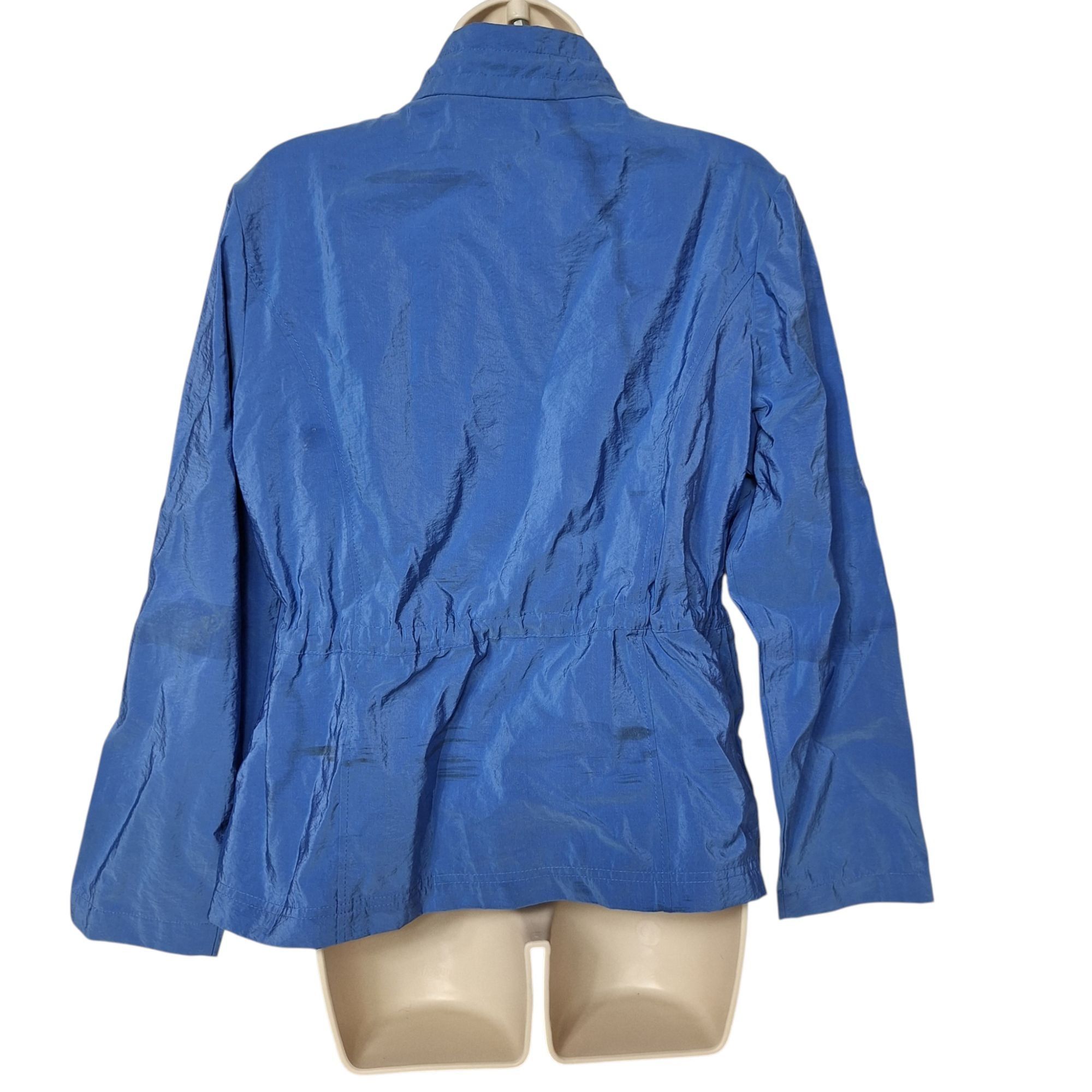 Chicos Zenergy by Chico's Rae Novelty Solid Jacket 1 M 8 Full Zip N Size M / US 6-8 / IT 42-44 - 3 Thumbnail