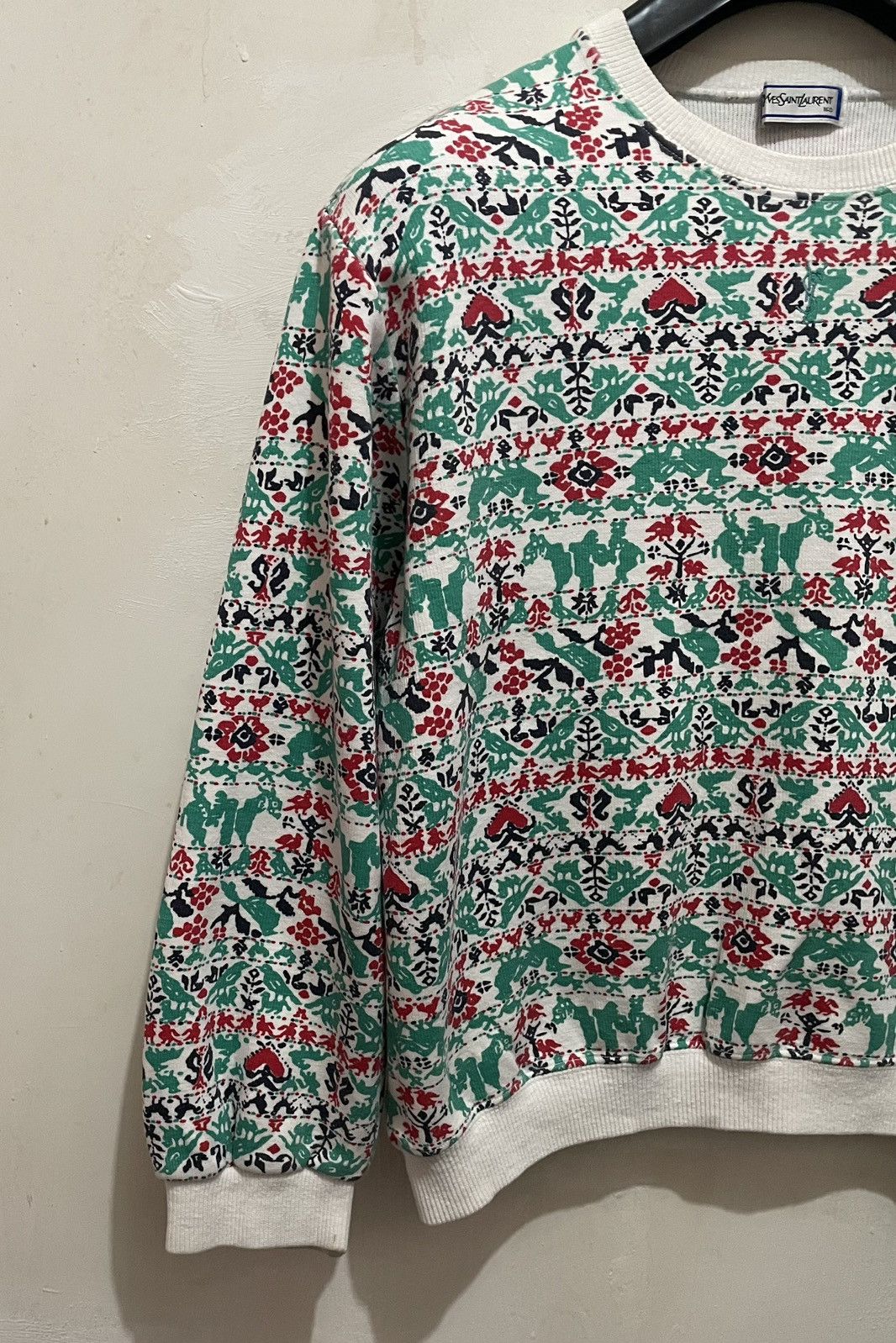 Saint Laurent Paris × Yves Saint Laurent YVES SAINT LAURENT SWEATER Size S / US 4 / IT 40 - 4 Thumbnail