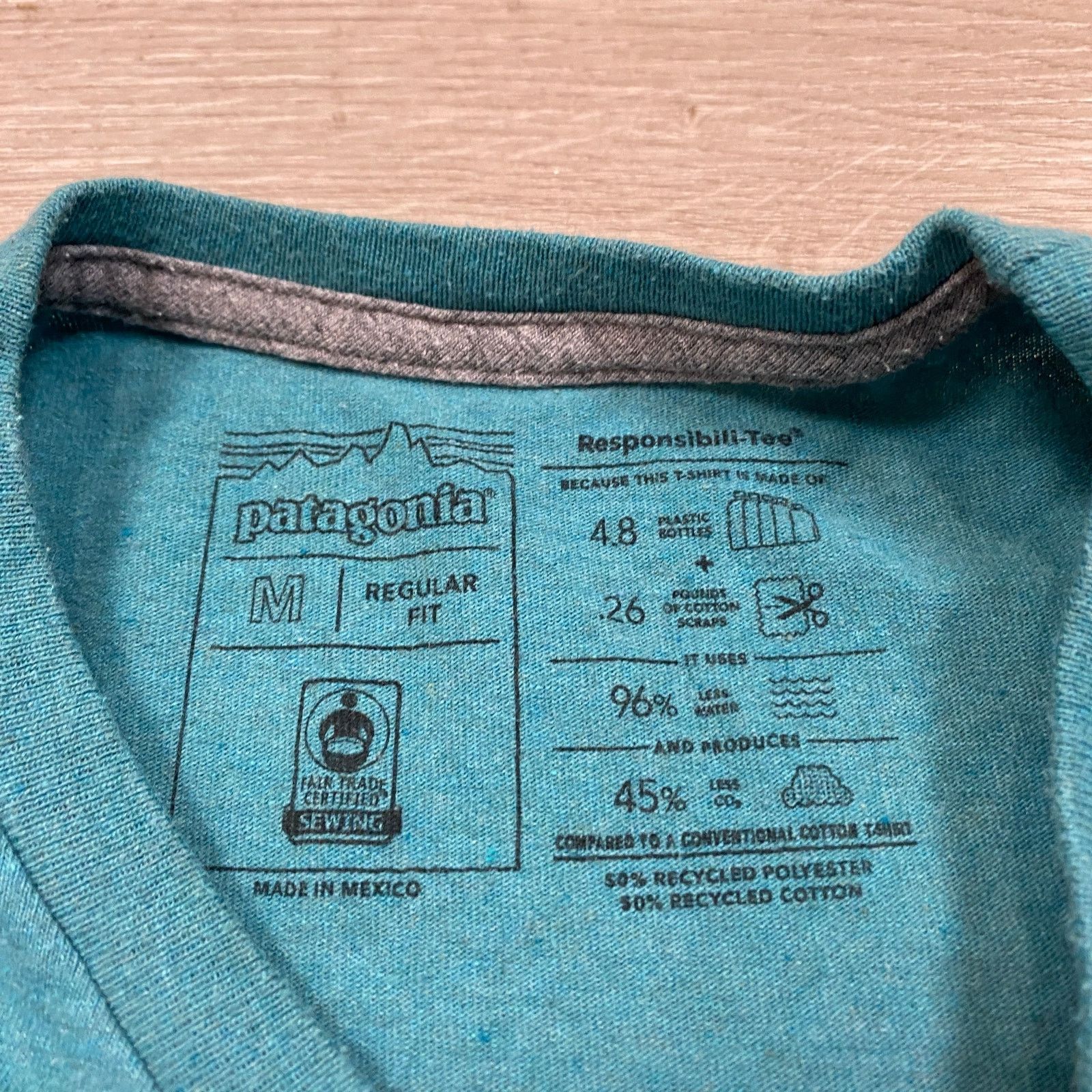 Patagonia Patagonia P-6 Logo Regular Fit Responsibili-tee Shirt Mens M Size US M / EU 48-50 / 2 - 4 Thumbnail