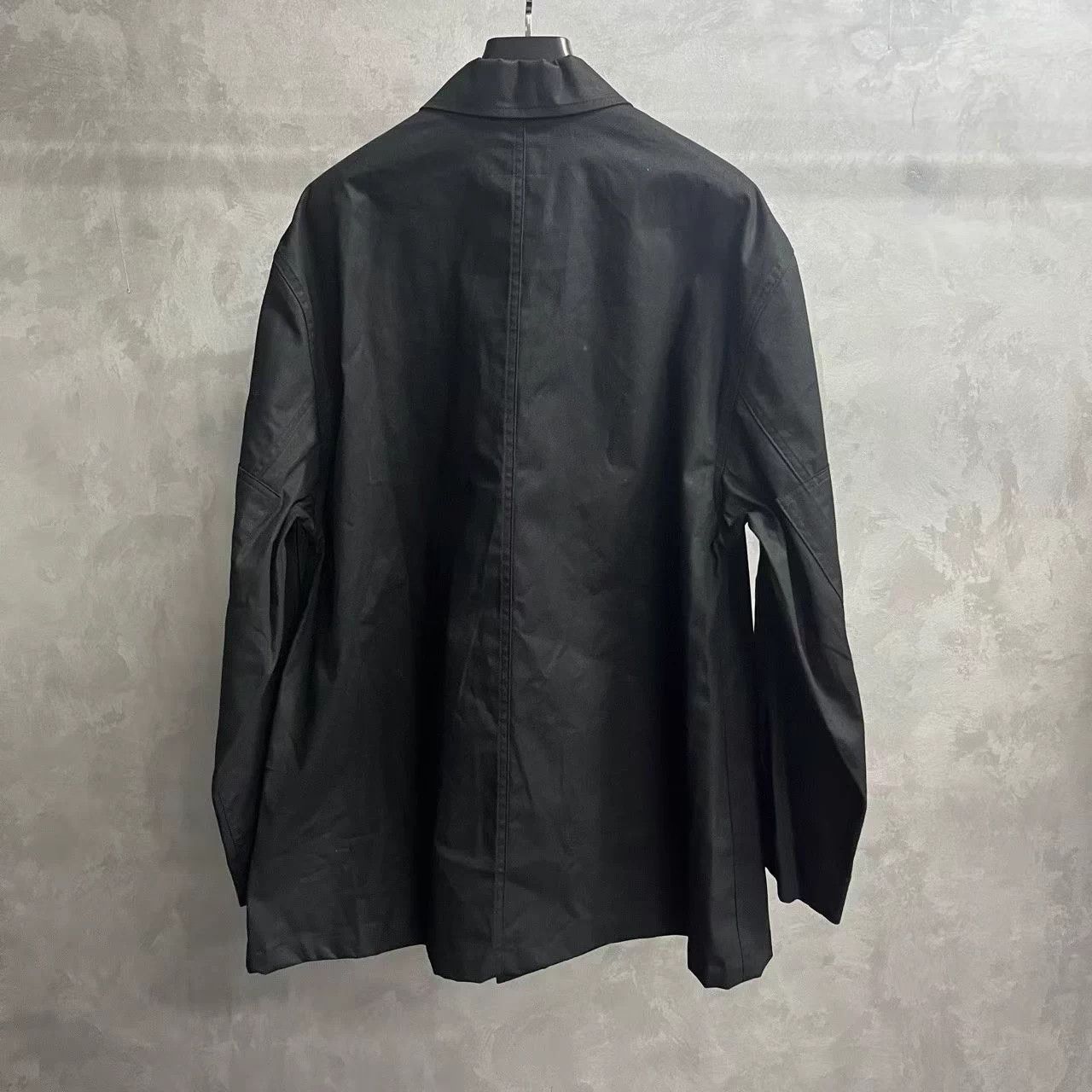 Balenciaga Balenciaga Black ChestPocket Lapel LS Jacket 2 Size US M / EU 48-50 / 2 - 2 Thumbnail