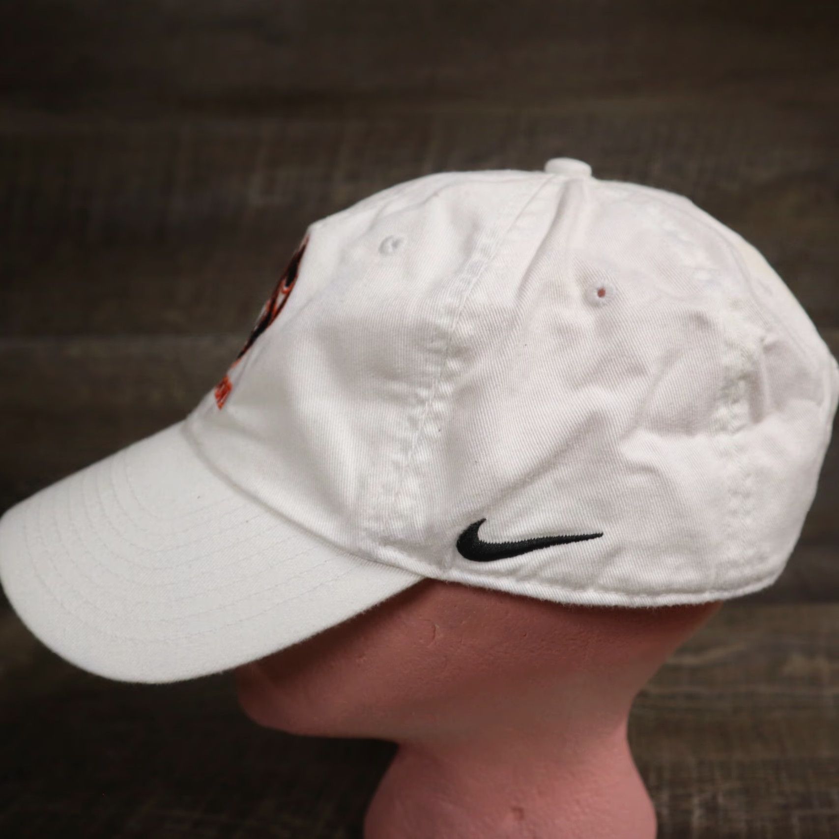 Top Of The World Top of the World Clemson Tigers Nike Baseball Cap Alumni Hat Orange Solid Twill Cotton Adjustable Mens Cap Size ONE SIZE - 4 Thumbnail