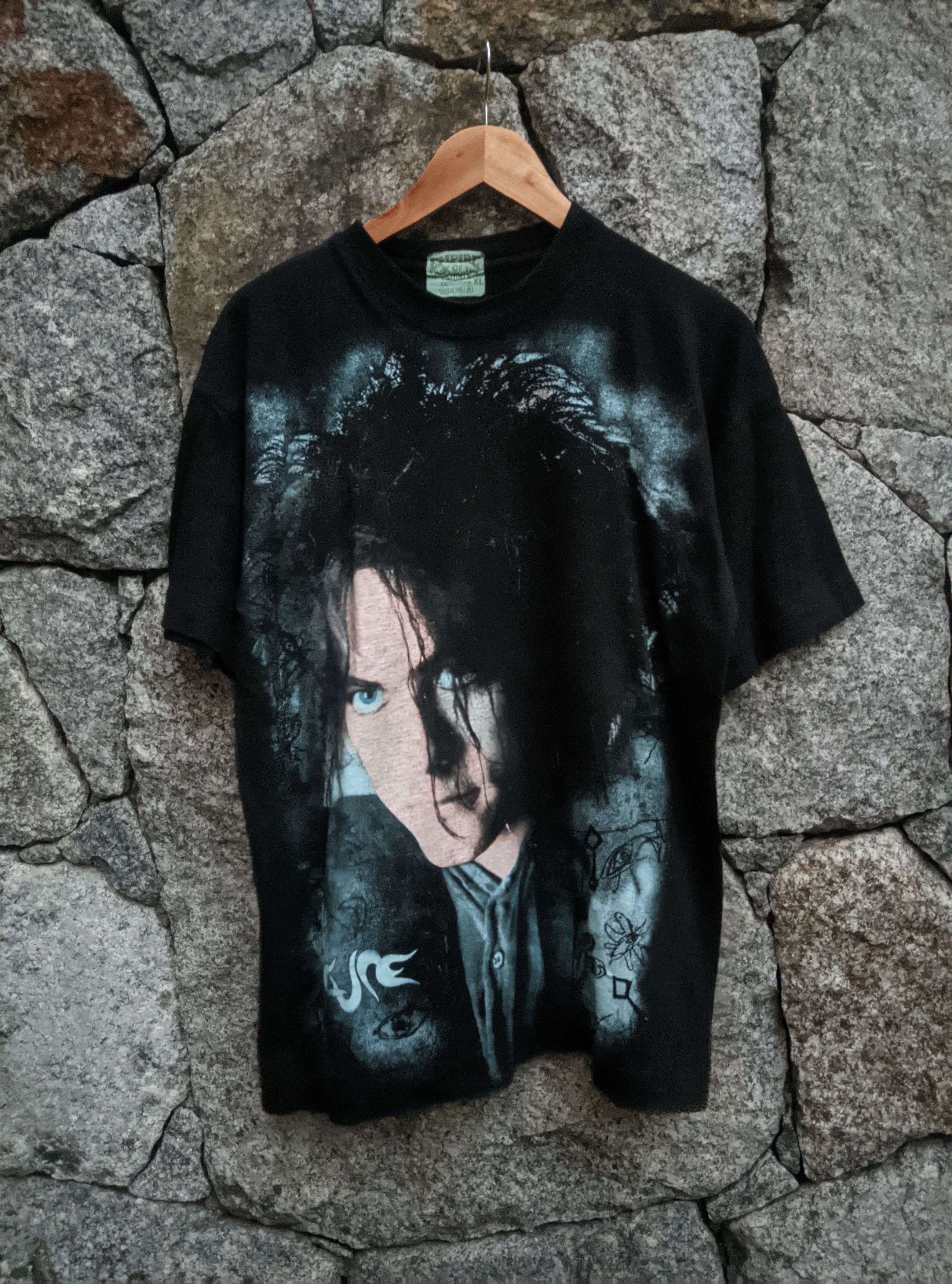 Band Tees Vintage 1992 the cure wish post punk aop Size US XL / EU 56 / 4 - 1 Thumbnail