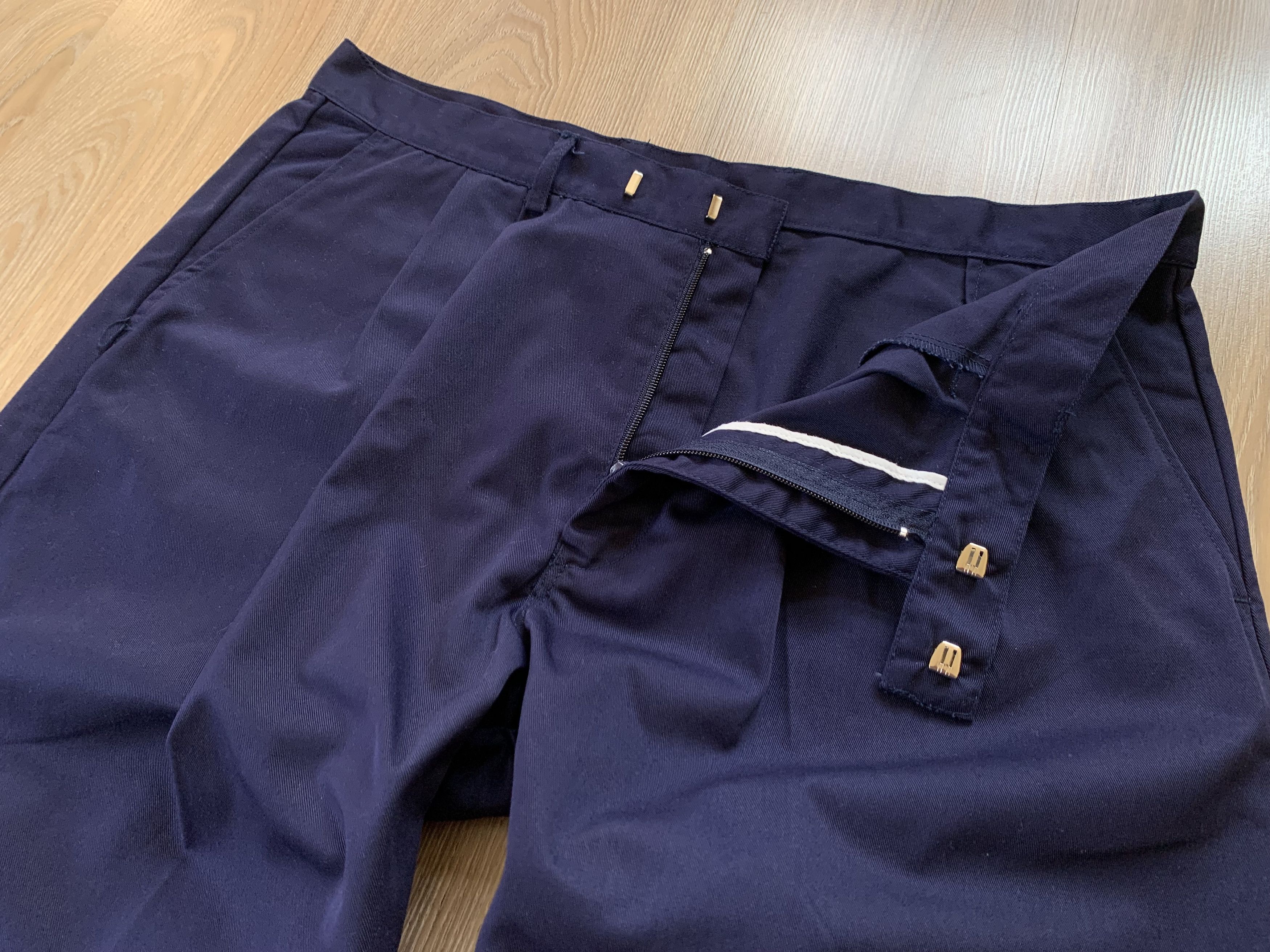 Dickies Dickies Classic Navy Blue Chino Trousers Size US 40 / EU 56 - 5 Thumbnail