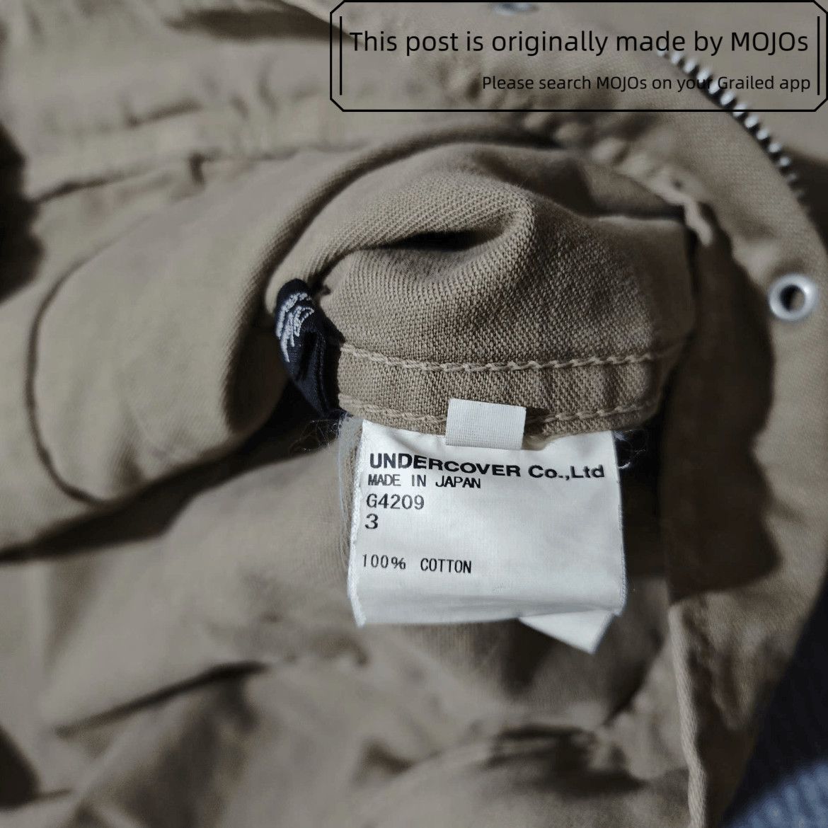 Undercover Sz 3 Undercover 11SS Underman Mud Wash Denim Jacket Size US L / EU 52-54 / 3 - 6 Thumbnail