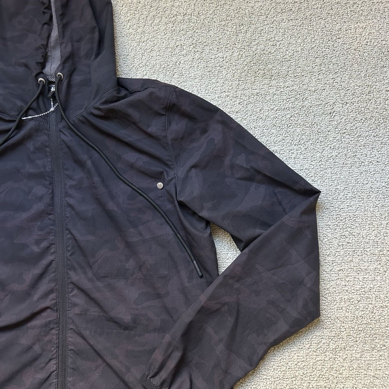 Vuori Vuori Outdoor Trainer Shell Women’s Medium Black Camo Full Z Size M / US 6-8 / IT 42-44 - 3 Thumbnail