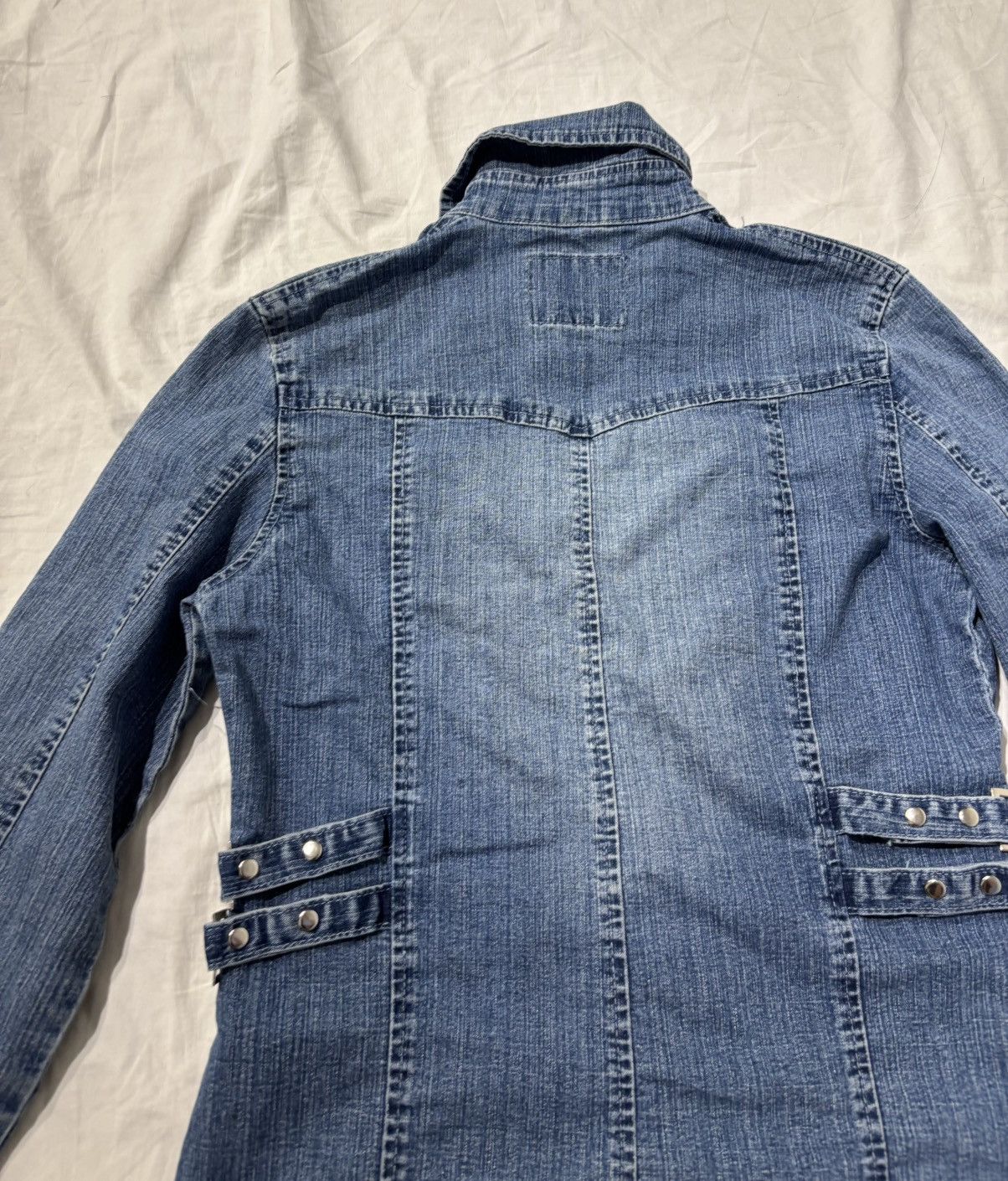 Vintage Vintage denim zip jacket Size S / US 4 / IT 40 - 8 Thumbnail