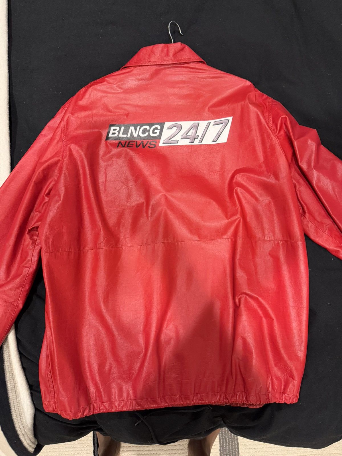 Balenciaga Balenciage 24/7 leather jacket Size US L / EU 52-54 / 3 - 3 Thumbnail