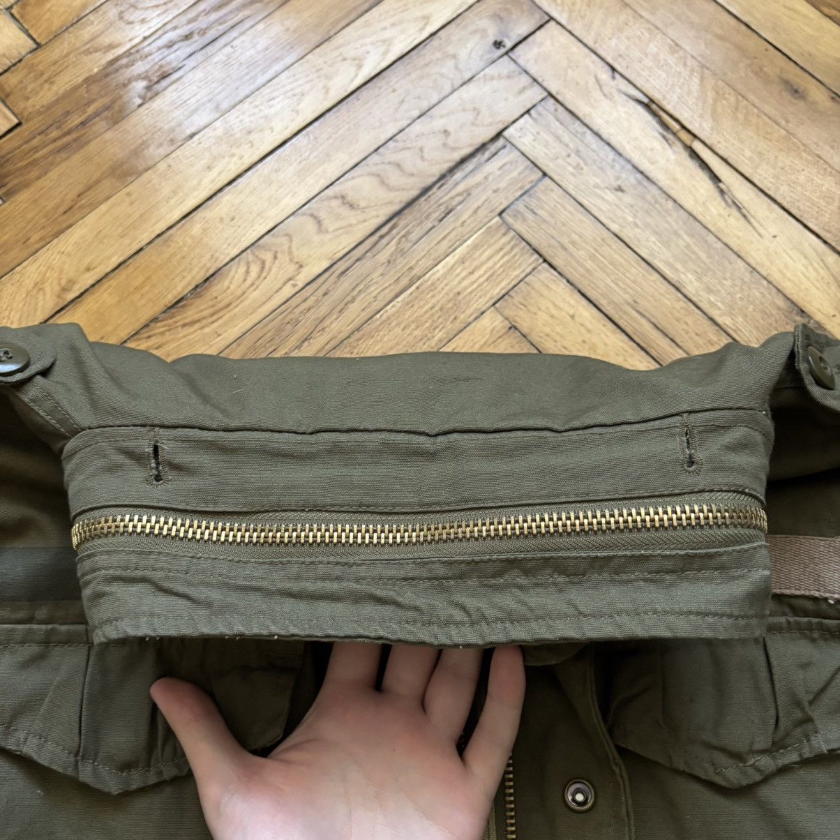 20471120 × Le Grande Bleu (L.G.B.) Rare Avant-Garde Vintage Military M-65 Jacket Taxi Driver Size US XL / EU 56 / 4 - 5 Thumbnail