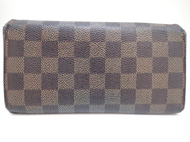 Louis Vuitton Louis Vuitton Porte Monnaie Wallet Damier Ebene N61725 Size ONE SIZE - 2 Thumbnail