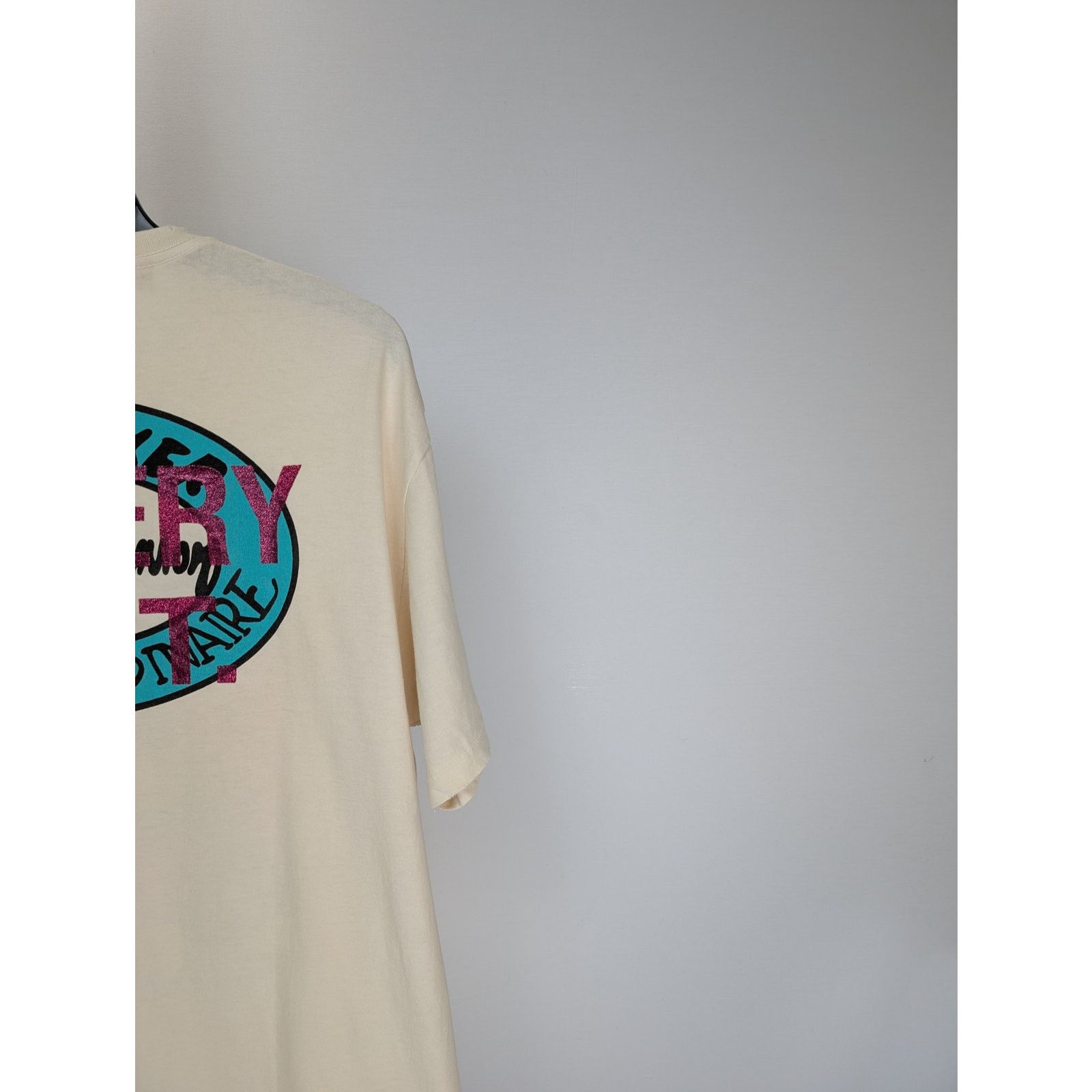 Gallery Dept. o1rshd1 " My batteries Died " Tee T-Shirt in Beige Size US XL / EU 56 / 4 - 8 Thumbnail