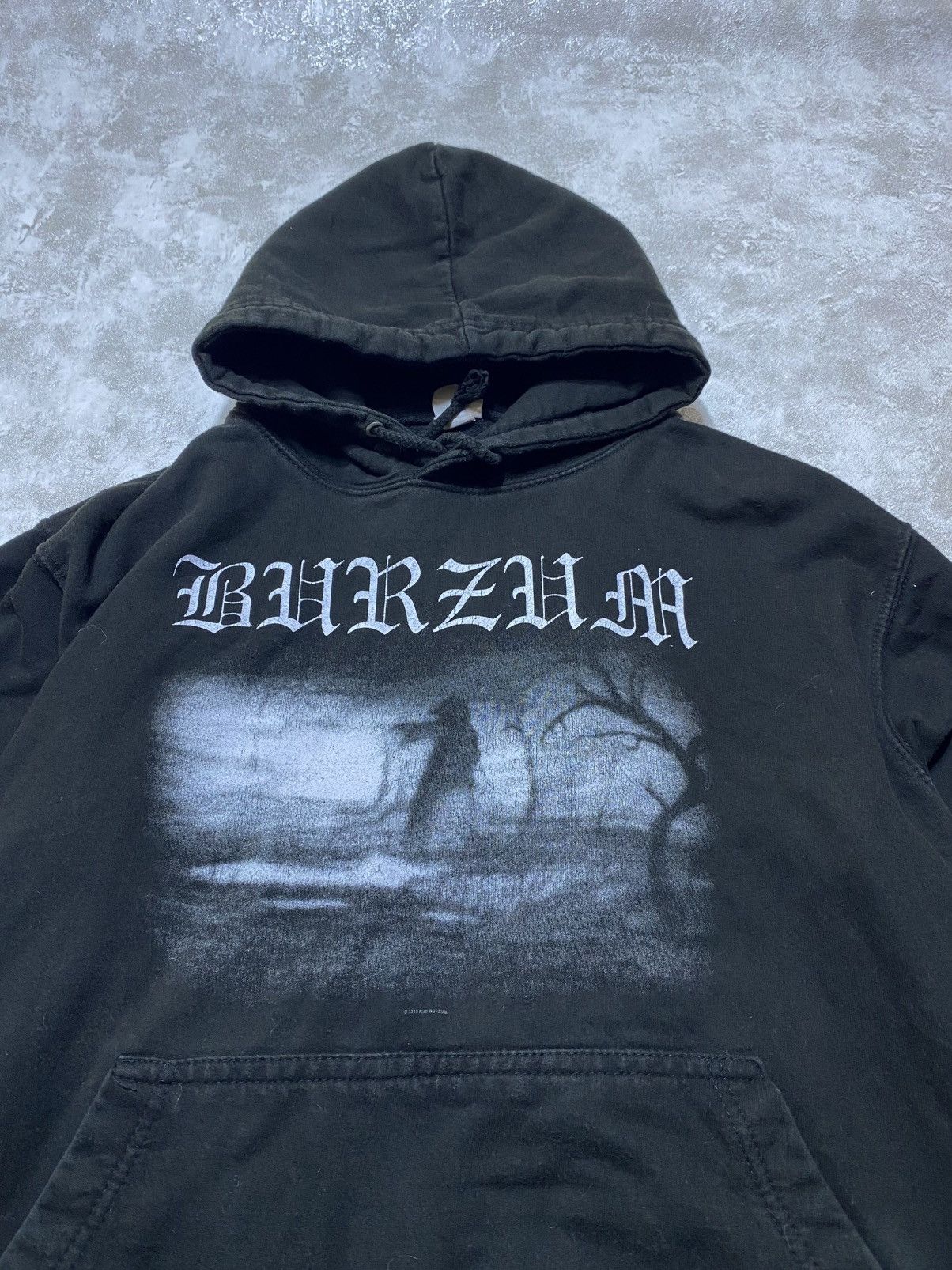 Band Tees Vintage Burzum Filosofem Hoodie - Black Metal Band Merch Size US M / EU 48-50 / 2 - 3 Thumbnail