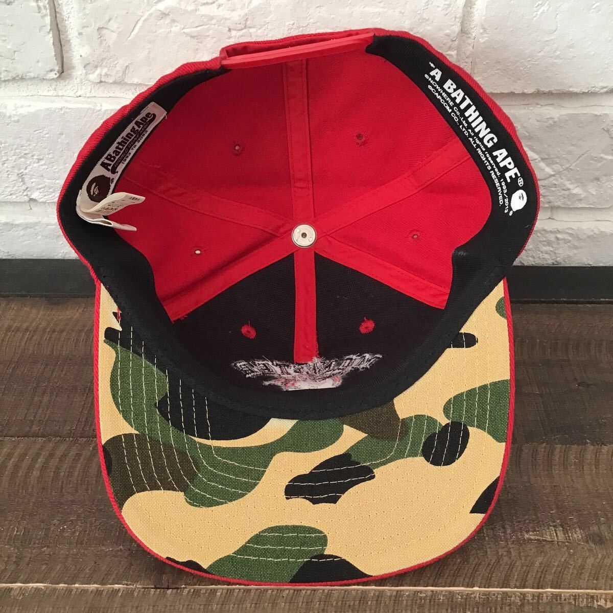 Bape BAPE × CAPCOM Monster Hunter APE HEAD Snapback Cap hat Size ONE SIZE - 3 Thumbnail