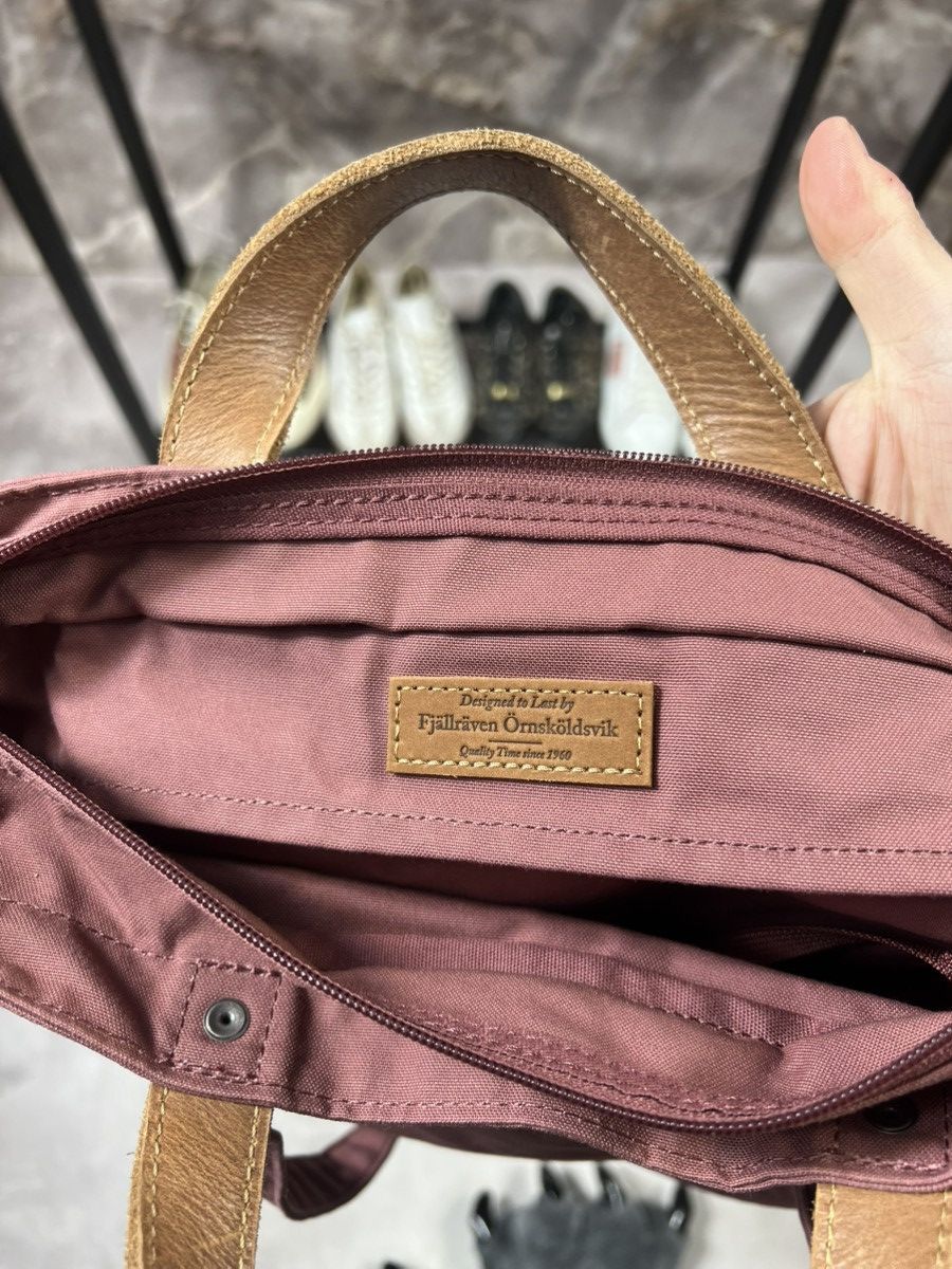 Fjallraven Vintage Fjalraven Transformer Shoulder Bag/Bagpack Size ONE SIZE - 9 Thumbnail