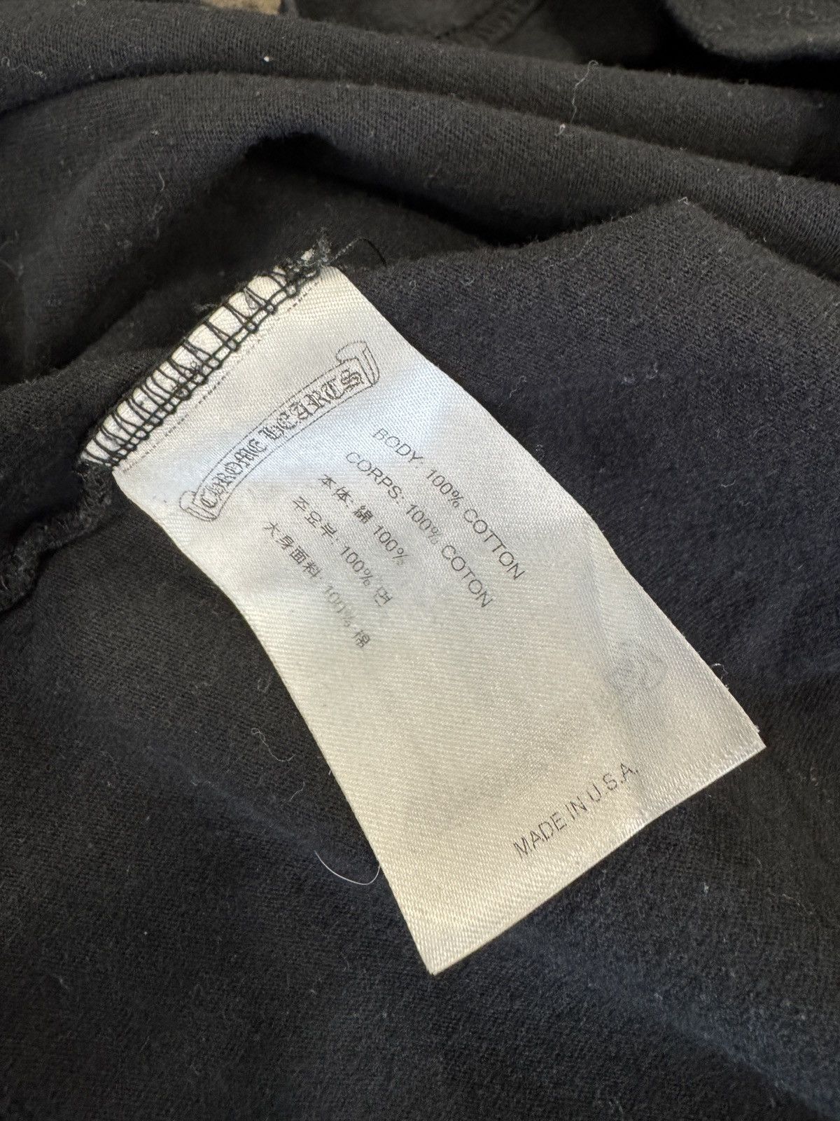 Chrome Hearts Chrome Hearts U.S.A. Scroll Tee Size US S / EU 44-46 / 1 - 11 Thumbnail