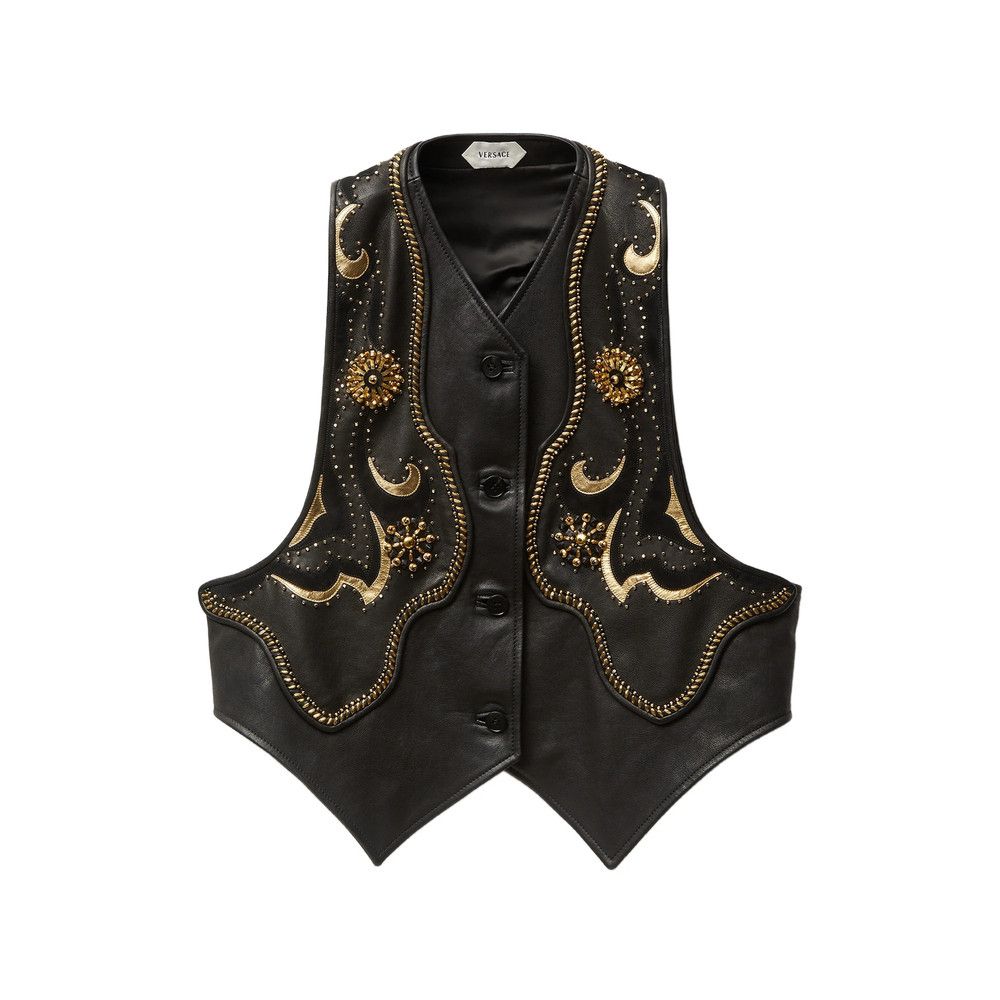 Versace Versace BLACK Jackets - Waistcoat & Gilets Size S / US 4 / IT 40 - 1 Thumbnail