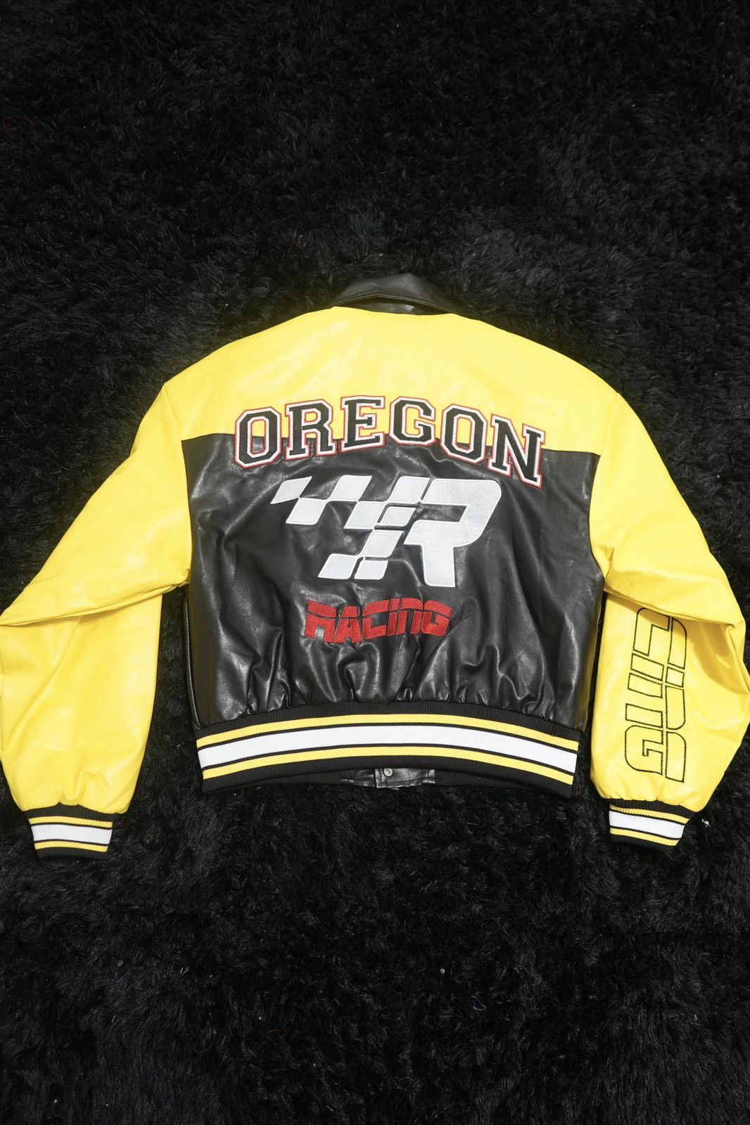 PrettyLittleThing Pretty Little Thing Racing Jacket Size S / US 4 / IT 40 - 6 Thumbnail
