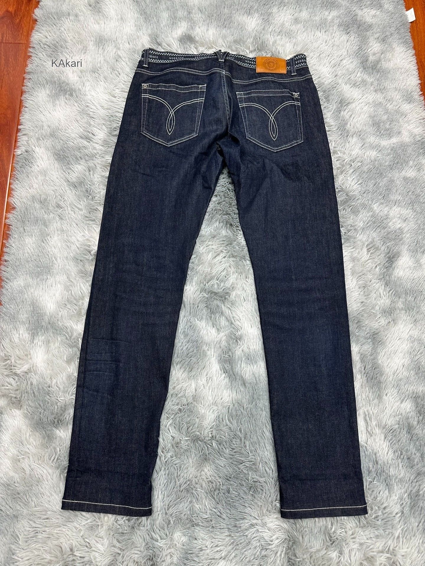 Versace Versace Medusa Logo Jeans Size US 35 - 2 Thumbnail