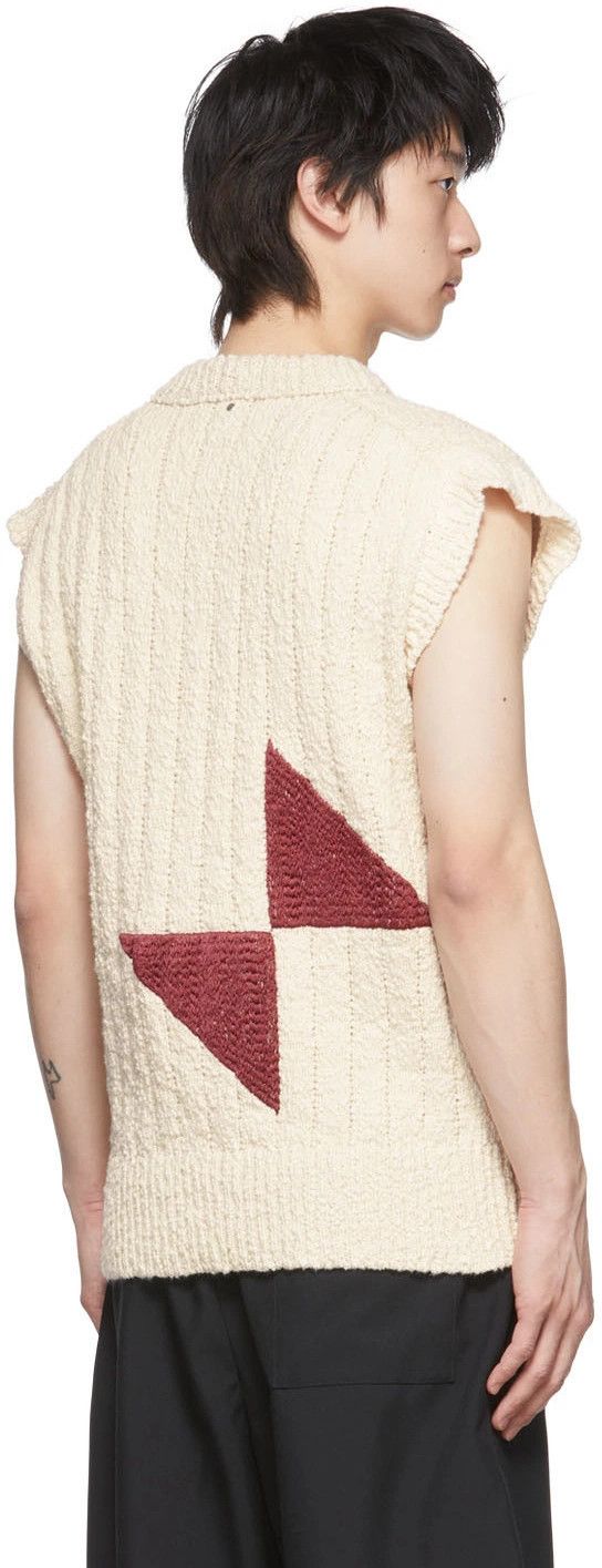 OAMC o1y0225 Sleeveless Sweater in Ivory Size US XS / EU 42 / 0 - 3 Thumbnail