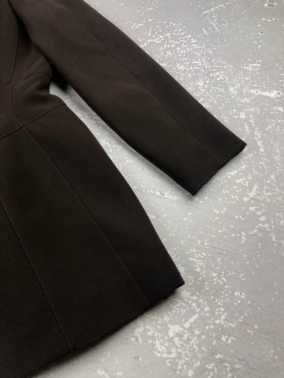 Mugler EXCLUSIVE! VINTAGE MUGLER BROWN FITTED SUIT Size M / US 6-8 / IT 42-44 - 6 Thumbnail
