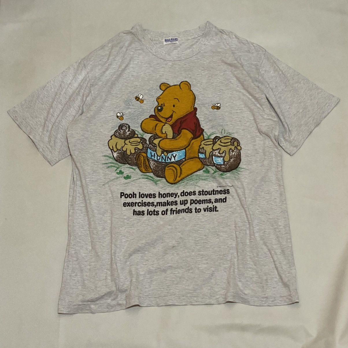 Disney Vintage tshirt Winnie The Pooh walt disney company Size US L / EU 52-54 / 3 - 1 Thumbnail