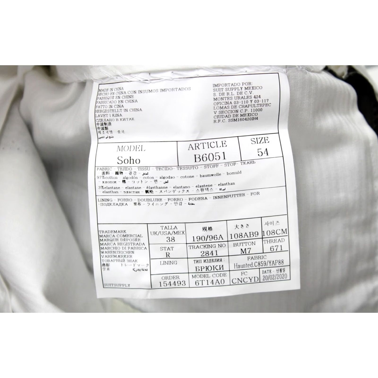 Suitsupply Suitsupply Suit Mens UK 38 Brown Soho Trousers Men Pleated Regular Zip Fly Size US 38 / EU 54 - 6 Thumbnail