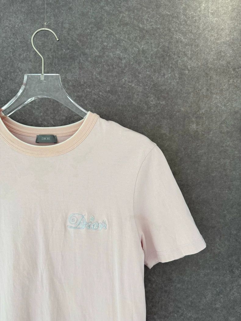 Dior Dior Co-branded cotton plain knitted short-sleeved T-shirt Size S / US 4 / IT 40 - 5 Thumbnail