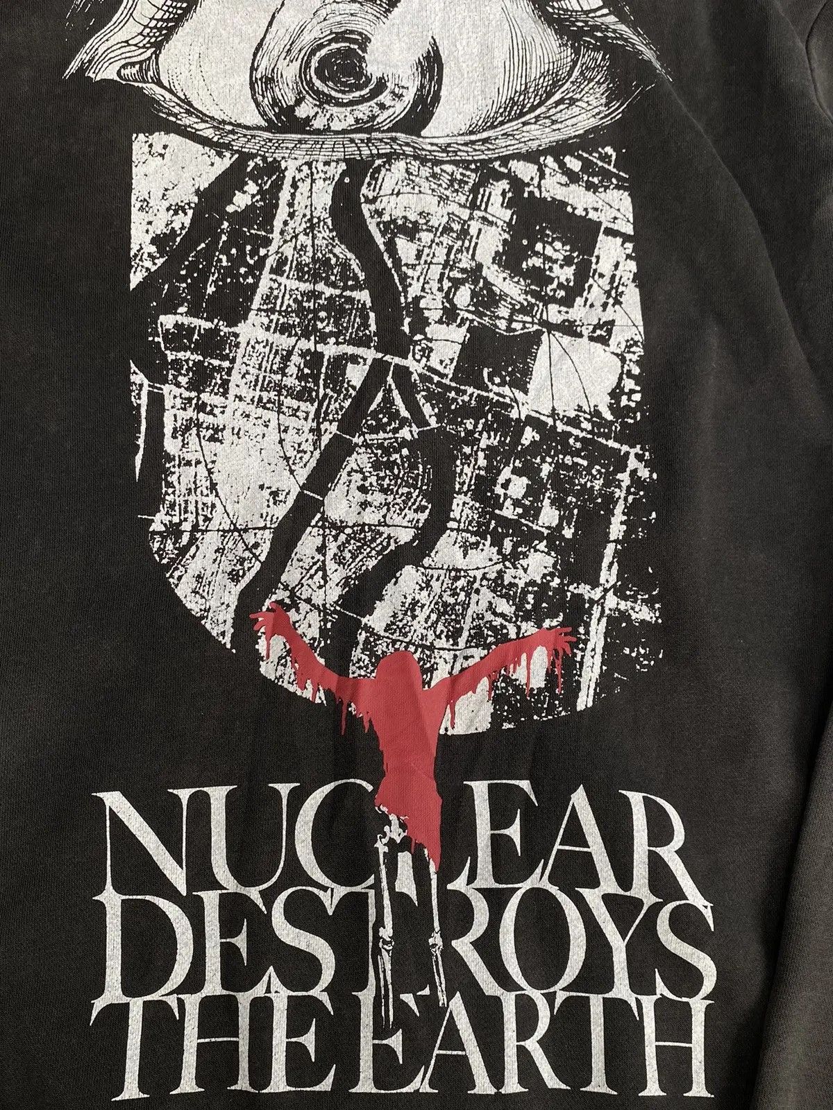 Japanese Brand Vtg Y2K Deadly Claris Zipper Hoodie Black Size US M / EU 48-50 / 2 - 8 Thumbnail