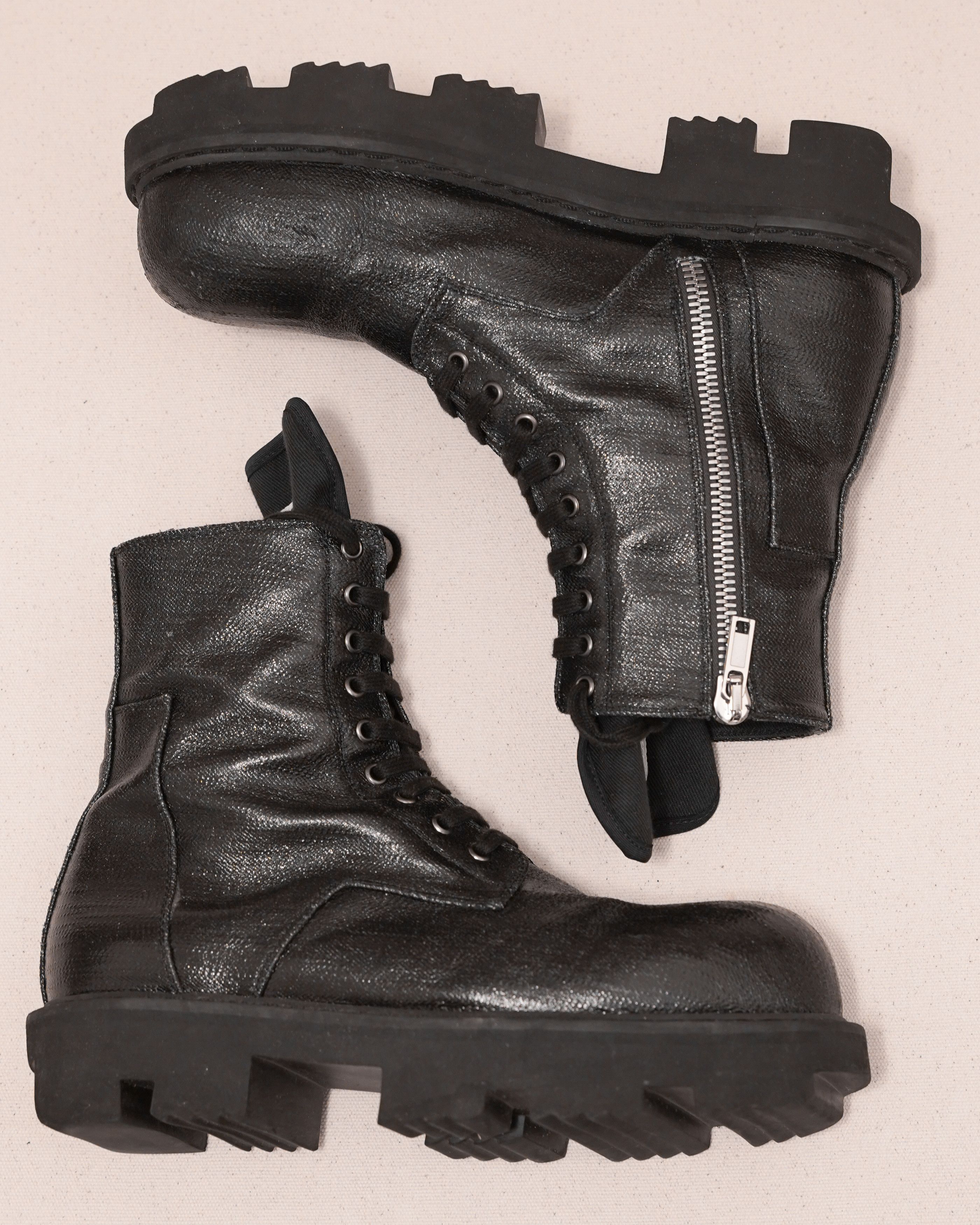 Rick Owens Rick Owens Megatooth Military boots | Grailed