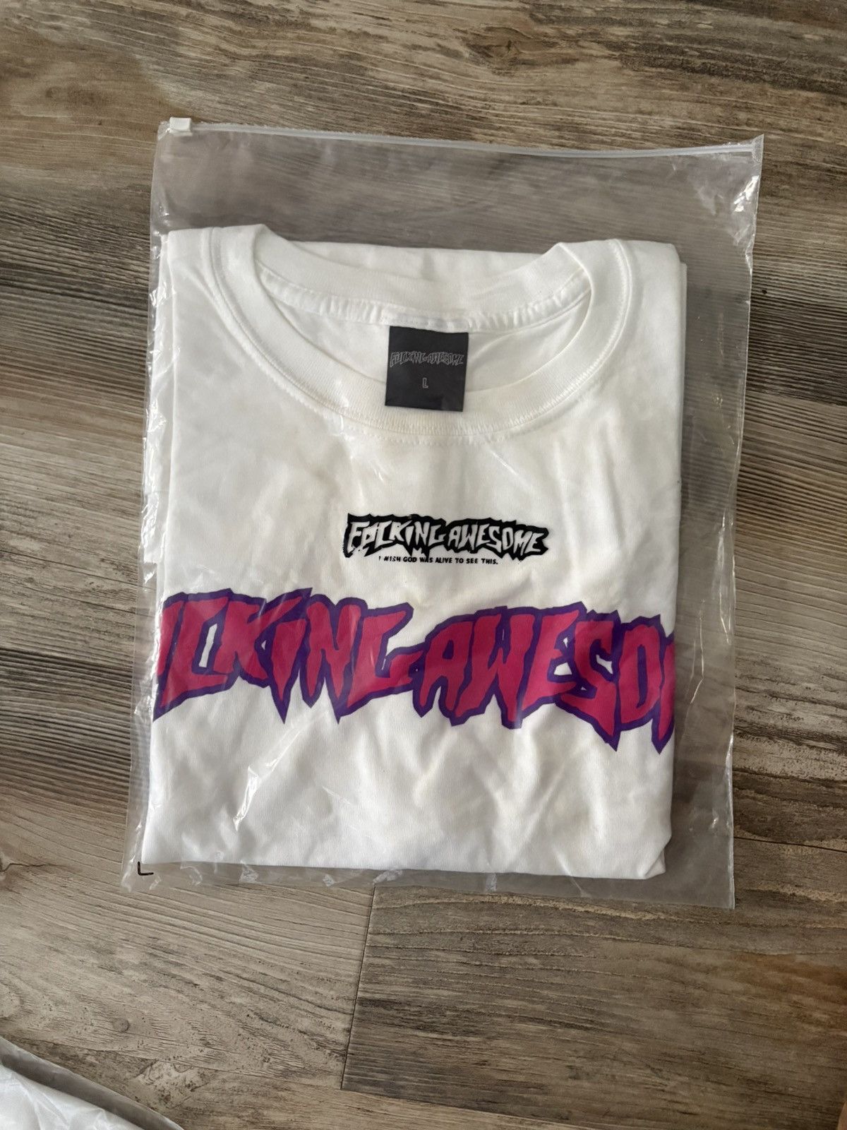 Fucking Awesome Fucking awesome logo tee Size US L / EU 52-54 / 3 - 2 Thumbnail
