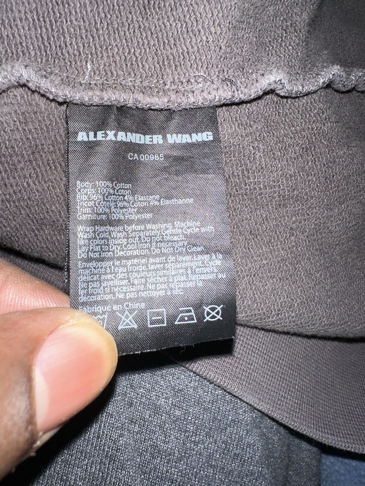 Alexander Wang Alexander Wang Your Ad Can Go Here Bolo Hoodie Oversized$800 Size US XL / EU 56 / 4 - 9 Thumbnail