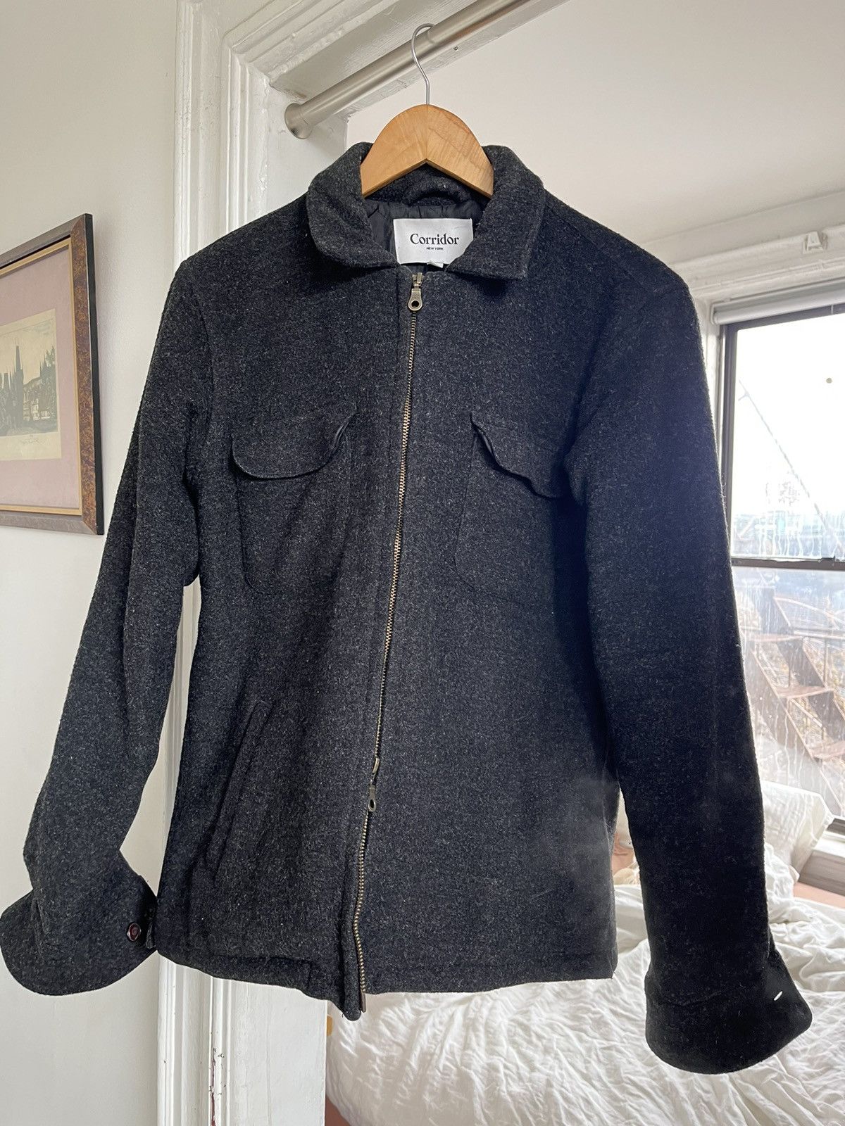 Corridor Corridor Boiled Wool Quilted Winter Coat Size US XS / EU 42 / 0 - 1 Thumbnail