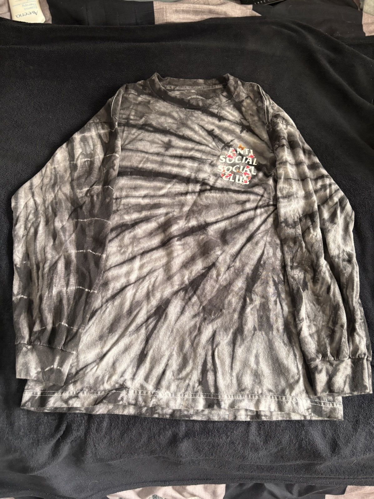 Anti Social Social Club ASSC Kkoch Wifi Tie Die Long-Sleeve Size US M / EU 48-50 / 2 - 2 Thumbnail