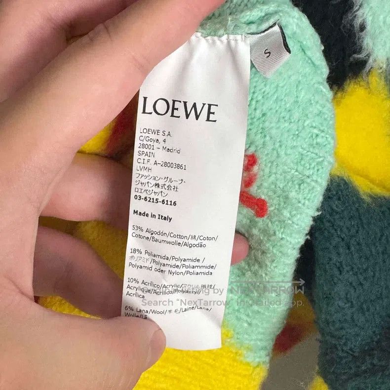 Loewe Loewe Short nine-point sleeve pullover sweater Size S / US 4 / IT 40 - 2 Thumbnail