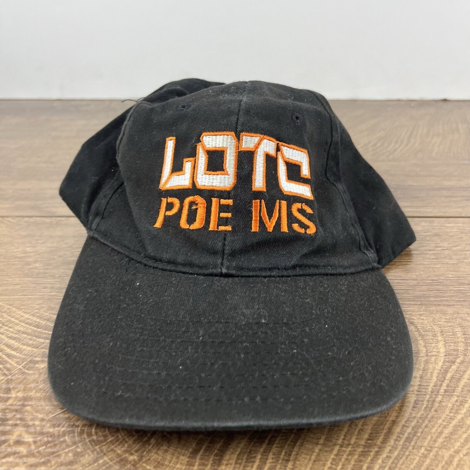 Other Lotc Poe MS Hat Black Cap Adjustable Hat Black Adult Fit Hat Size ONE SIZE - 6 Thumbnail