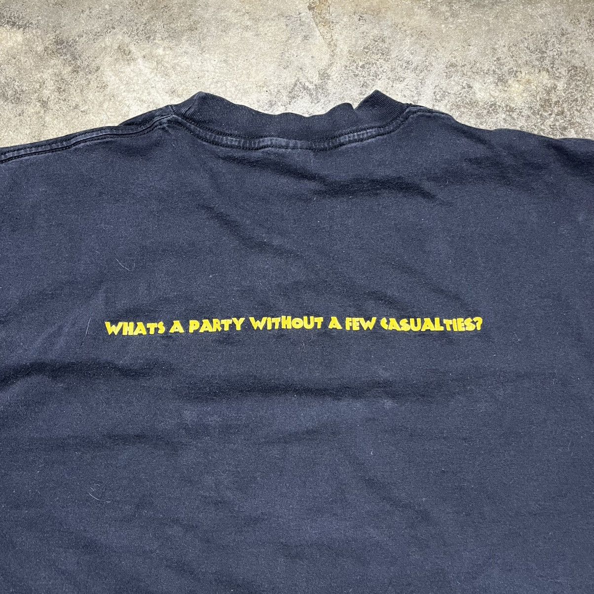 Vintage vintage the wild party promo movie book tshirt Size US XL / EU 56 / 4 - 2 Thumbnail