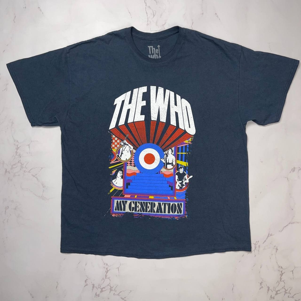 Vintage Vintage The Who rock band tour concert t-shirt SZ XXL Size US XXL / EU 58 / 5 - 1 Thumbnail