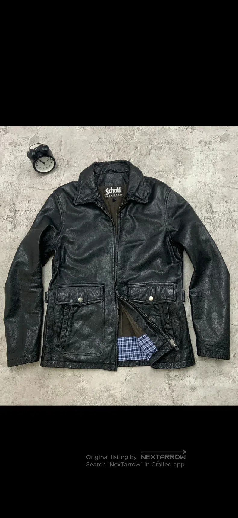 Schott Schott Air-flying leather jacket Size US L / EU 52-54 / 3 - 2 Thumbnail