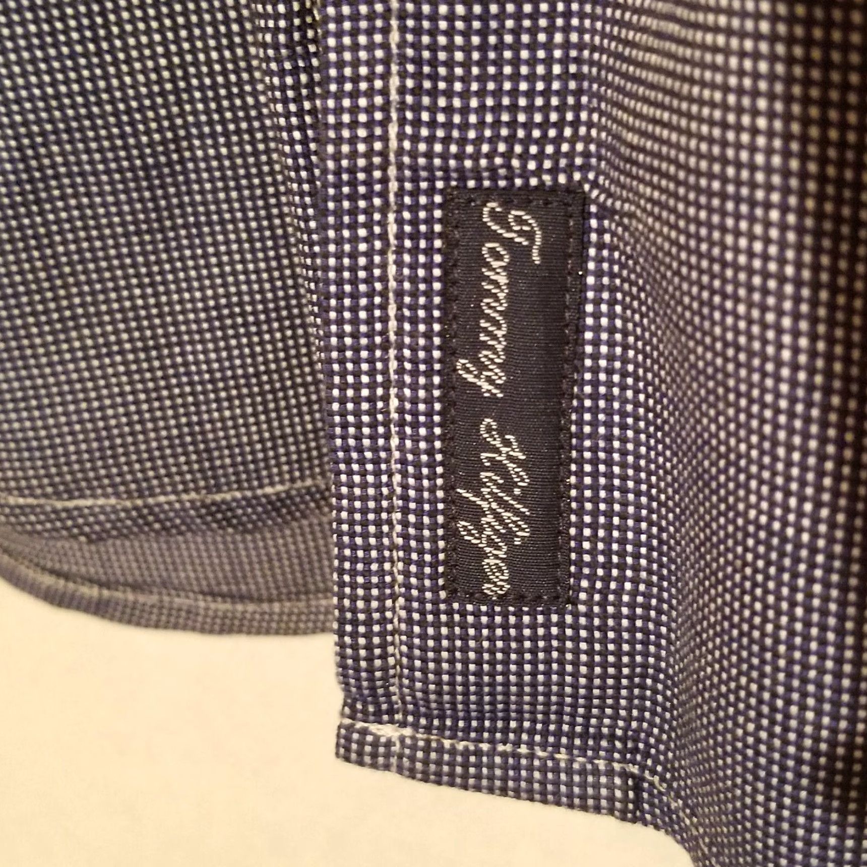 Tommy Hilfiger VINTAGE Tommy Hilfiger Shirt XL Long Sleeve Button-Up Blue White Checkered Mens Size US XL / EU 56 / 4 - 5 Thumbnail
