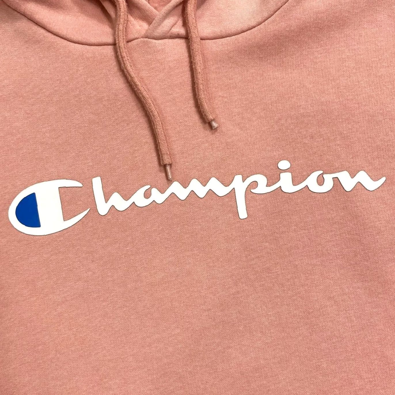 Champion Champion Classic Logo Spellout Graphic Dusty Pink Hoodie Women's Medium Size M / US 6-8 / IT 42-44 - 3 Thumbnail