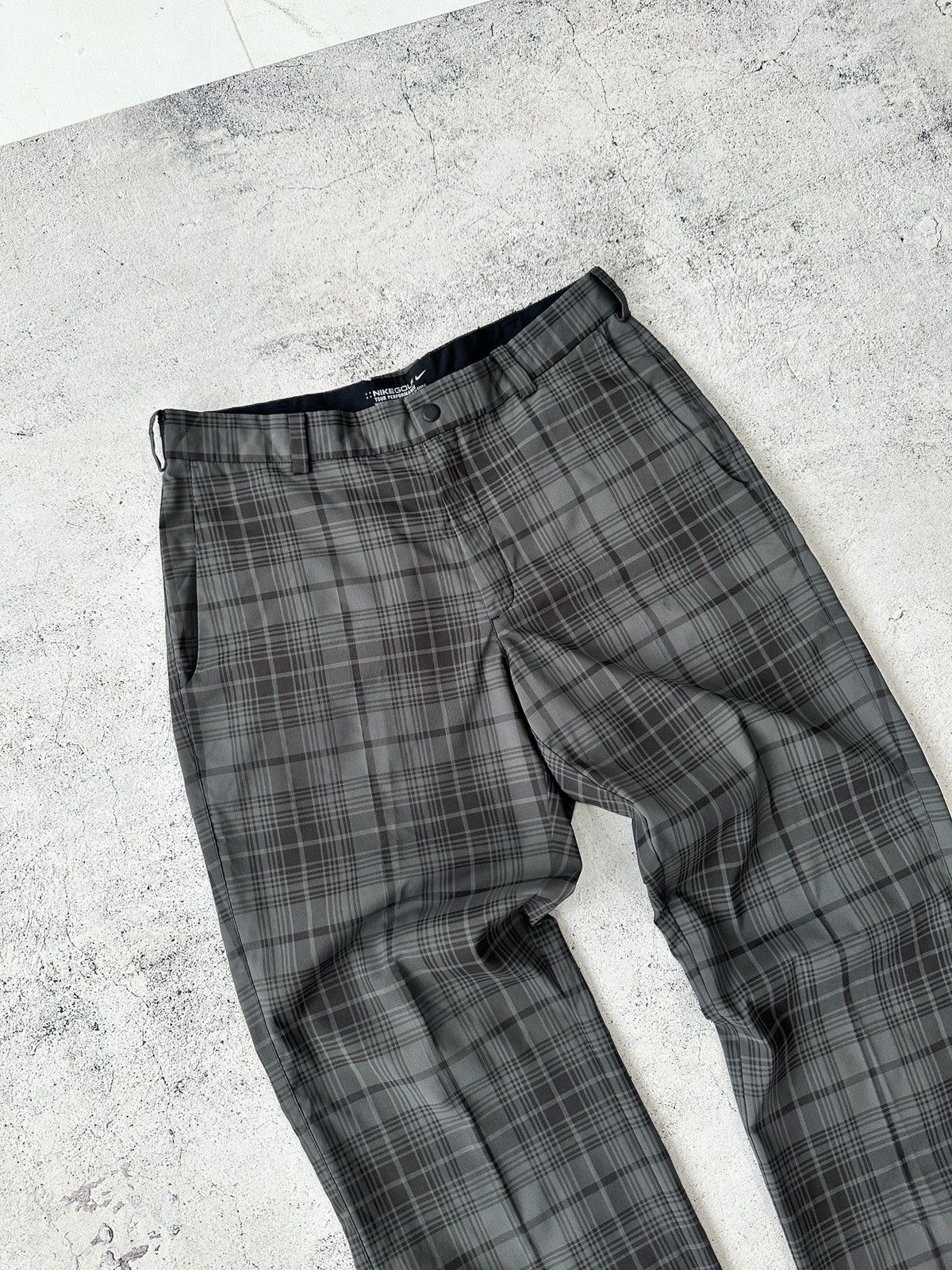 Nike Vintage Nike Golf Checkered Pants 00s Size US 32 / EU 48 - 3 Thumbnail