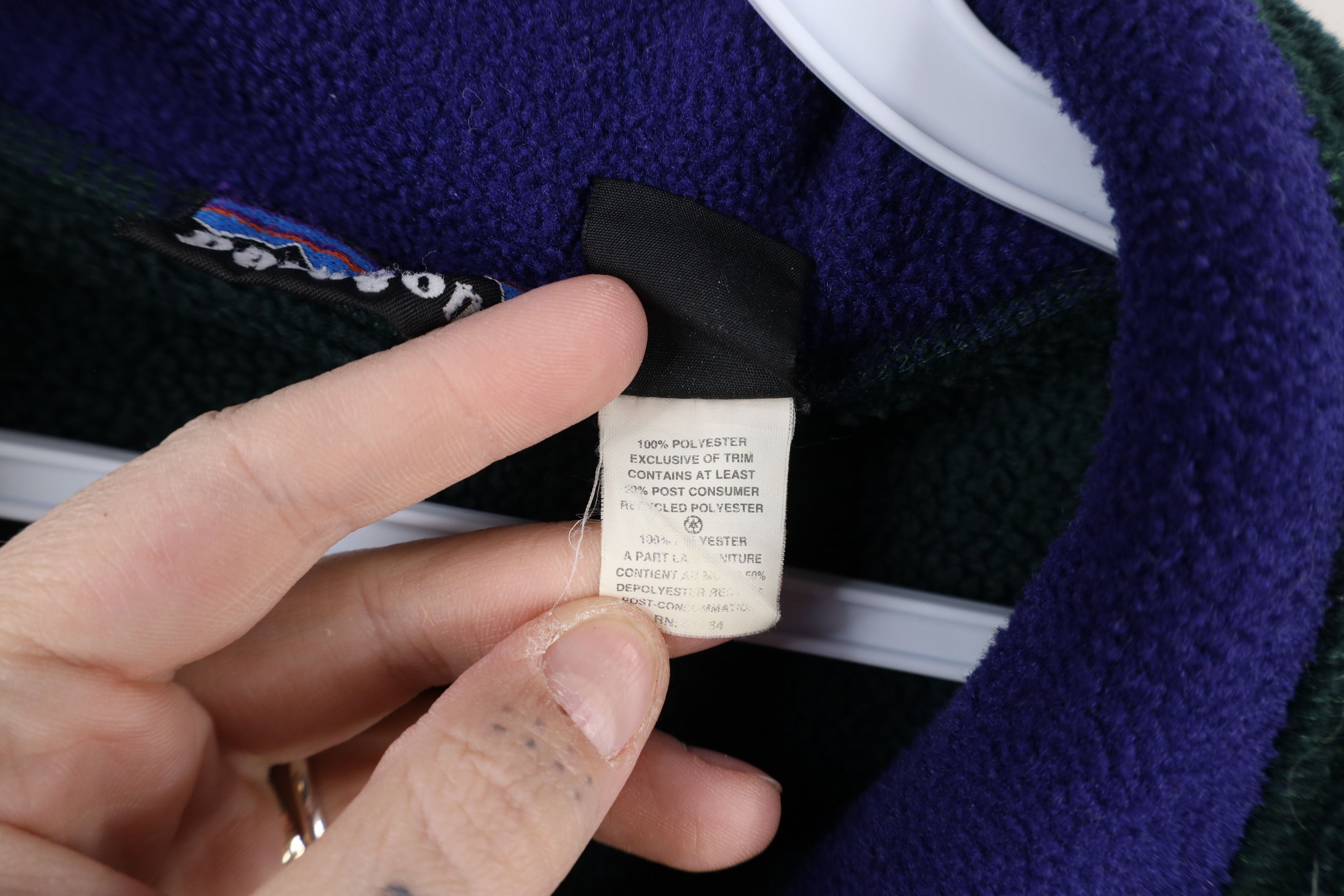 Patagonia × Vintage Vintage 90s Patagonia Synchilla Full Zip Fleece Vest Jacket Size US L / EU 52-54 / 3 - 9 Thumbnail