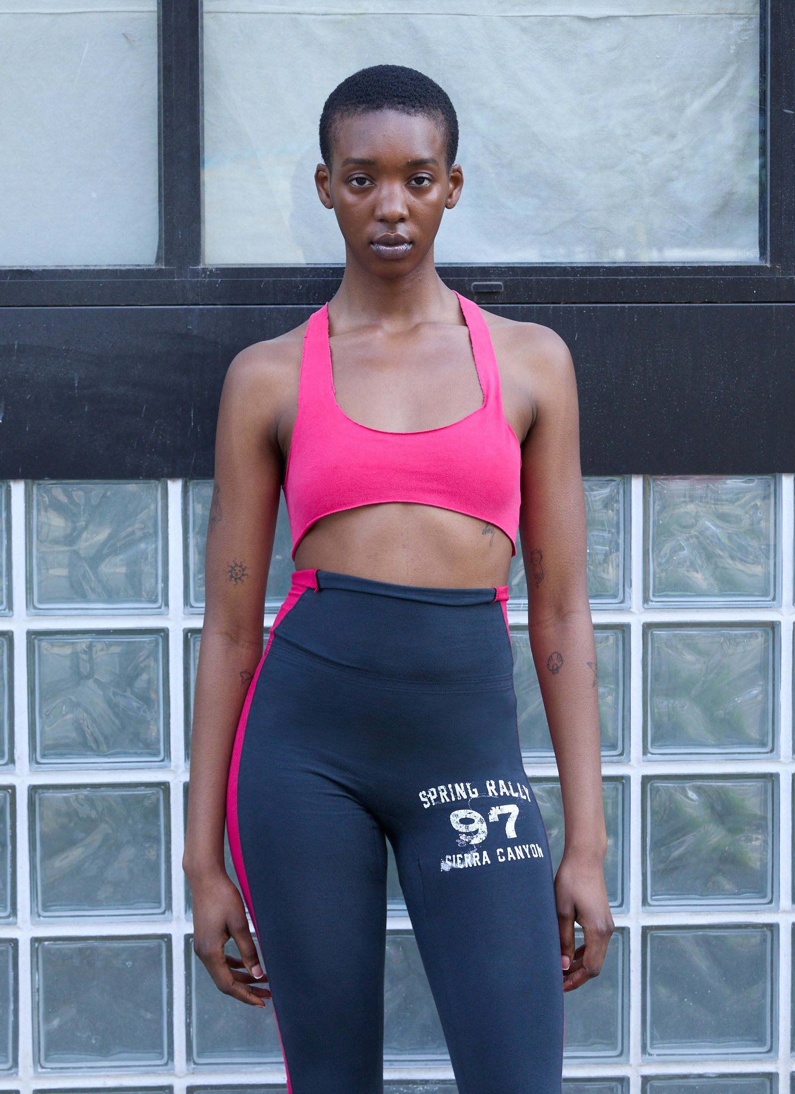Raw Cut Bra Top