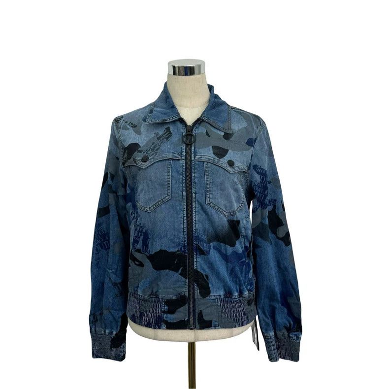 Versace Versace Camouflage denim jacket Size M / US 6-8 / IT 42-44 - 6 Thumbnail